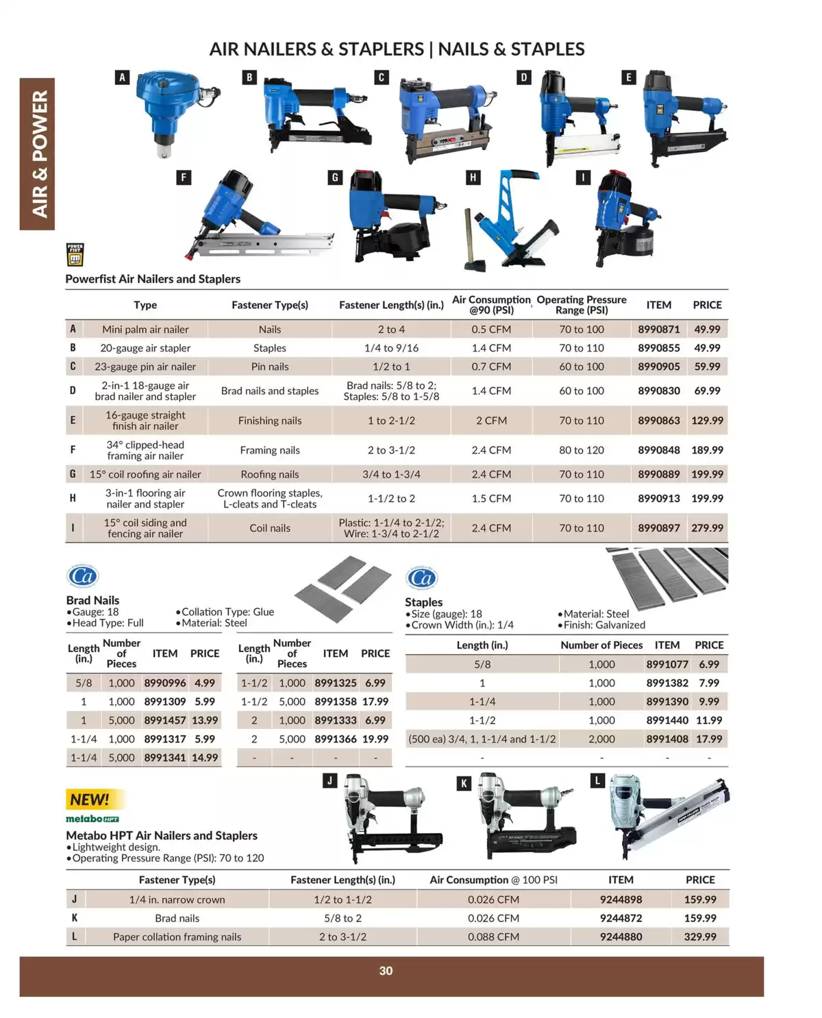 Princess Auto Canada offers from 16 April 2025 to 16 April 2026 AIR & POWER DEALS