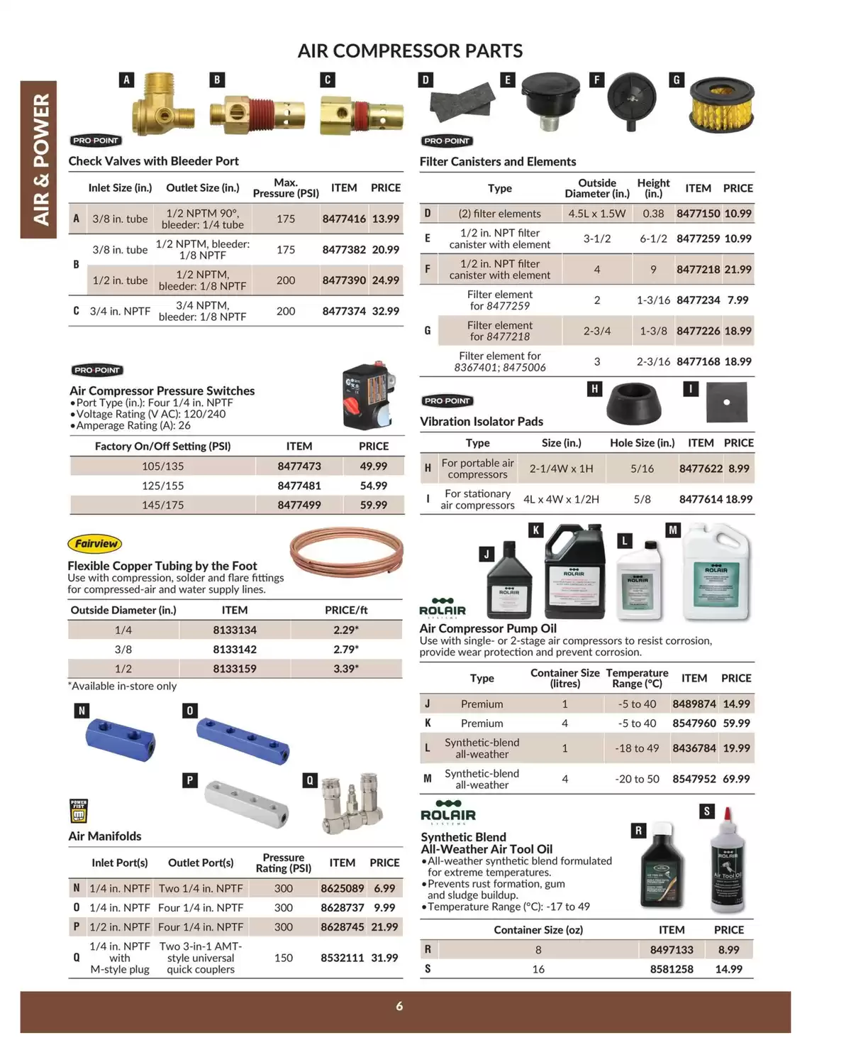 Princess Auto Canada offers from 16 April 2025 to 16 April 2026 AIR & POWER DEALS