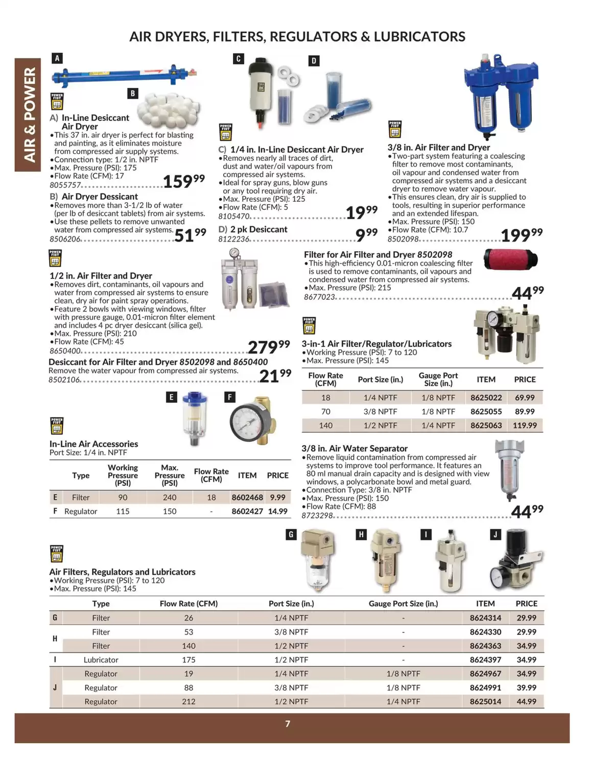 Princess Auto Canada offers from 16 April 2025 to 16 April 2026 AIR & POWER DEALS