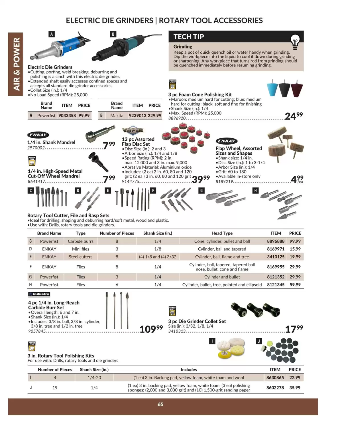 Princess Auto Canada offers from 16 April 2025 to 16 April 2026 AIR & POWER DEALS