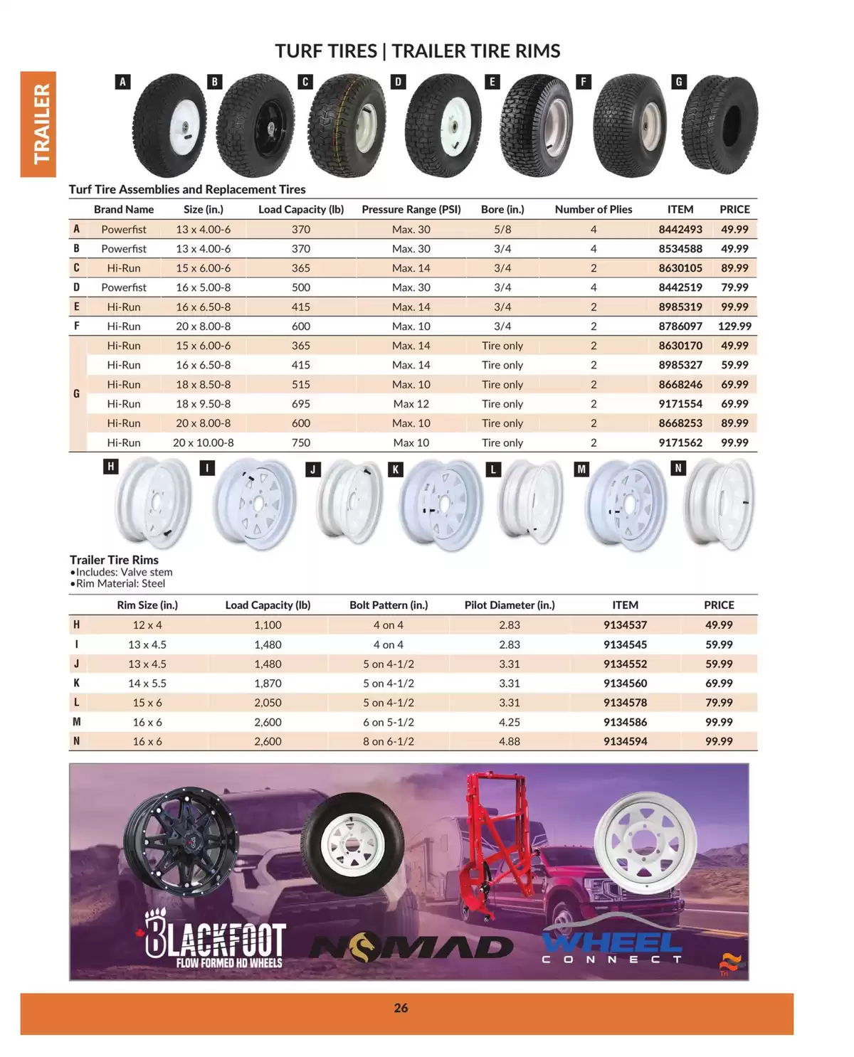 Princess Auto Canada offers from 16 April 2025 to 16 April 2026 TRAILER DEALS