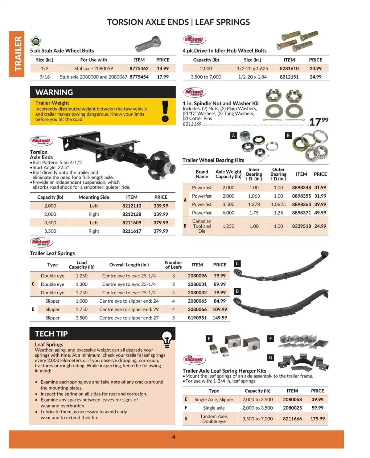 Princess Auto Canada offers from 16 April 2025 to 16 April 2026 TRAILER DEALS