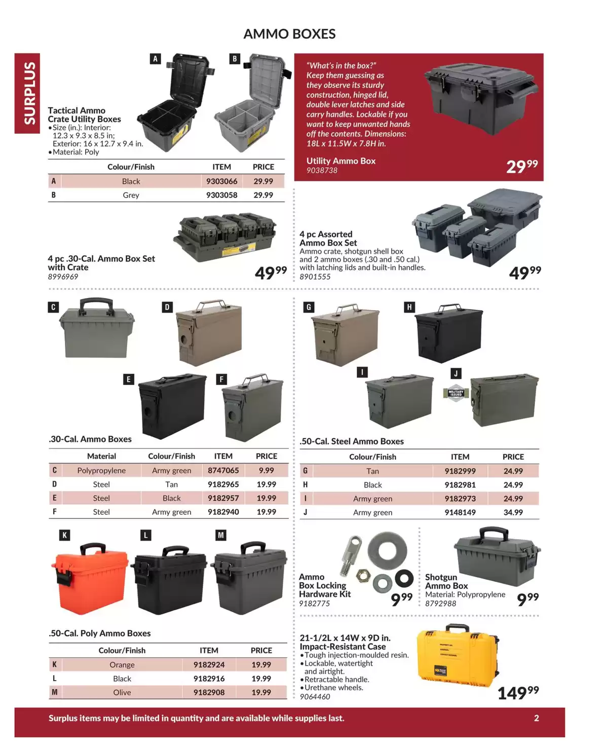Princess Auto Canada offers from 16 April 2025 to 16 April 2026 SURPLUS DEALS