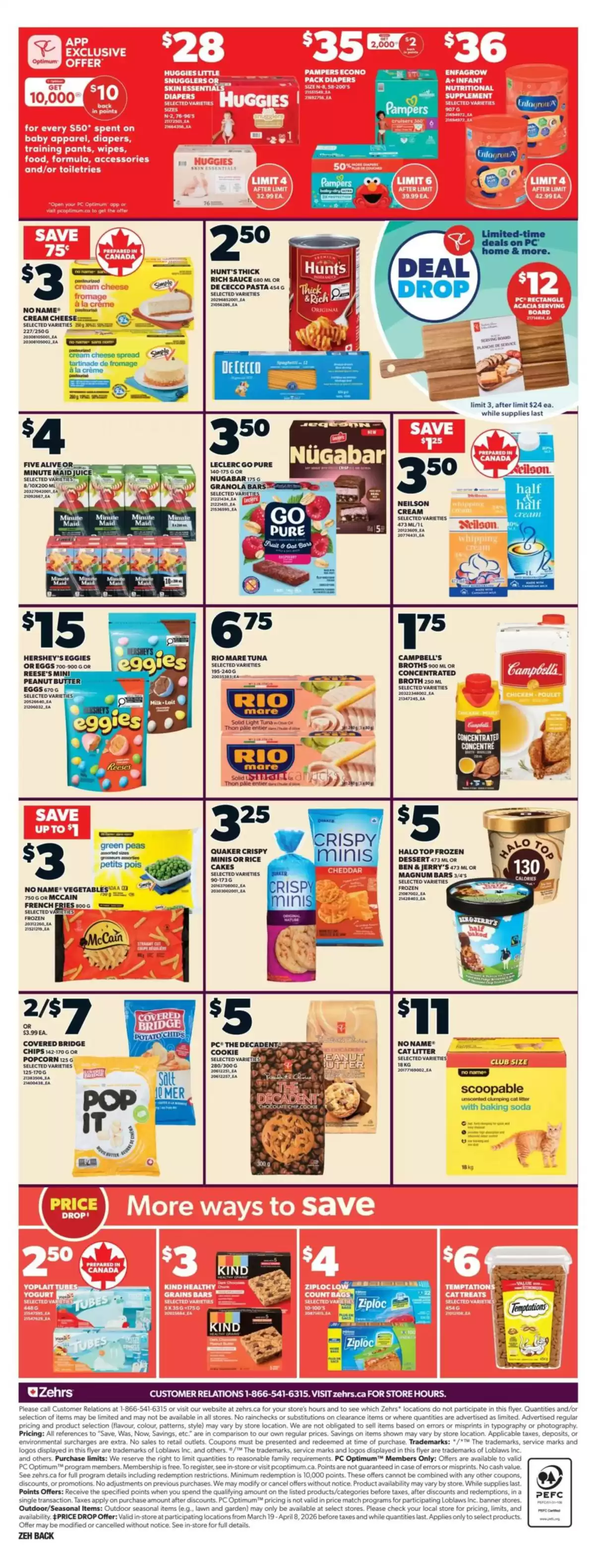 Zehrs Markets Canada offers from 19 to 25 March 2026 weekly flyer