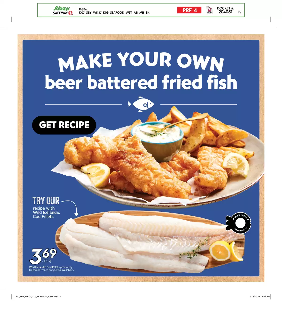 Safeway Supermarket Canada offers from 19 to 25 March 2026 weekly flyer