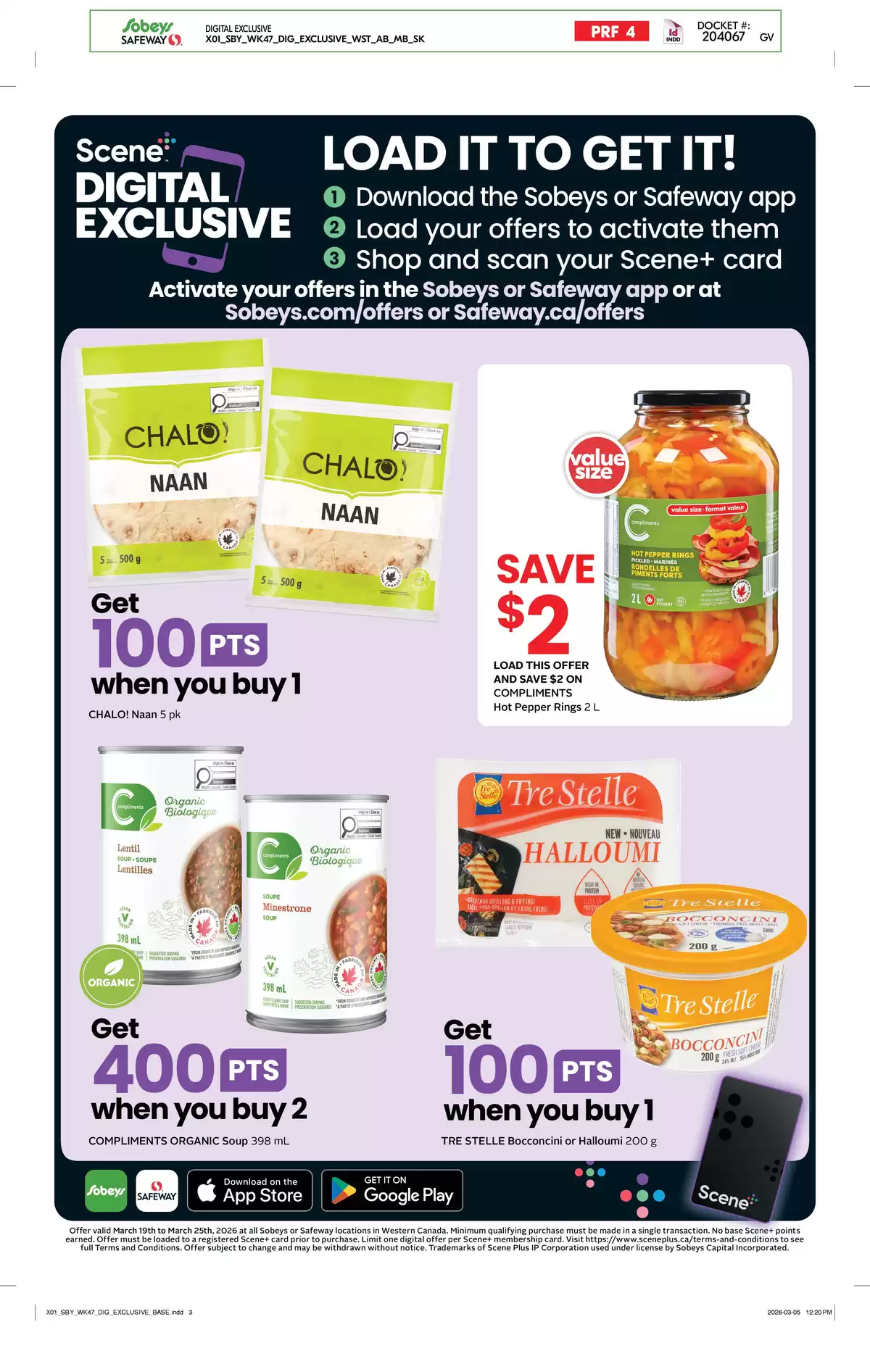 Safeway Supermarket Canada offers from 19 to 25 March 2026 weekly flyer