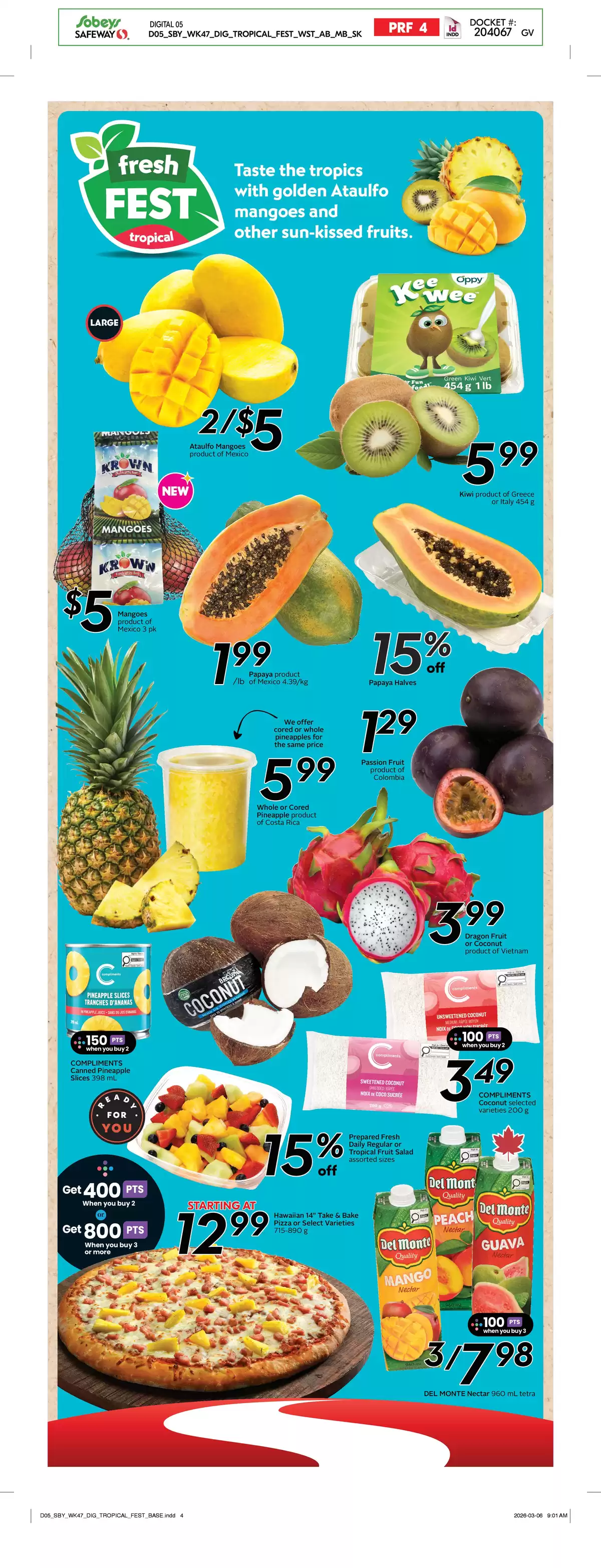 Safeway Supermarket Canada offers from 19 to 25 March 2026 weekly flyer
