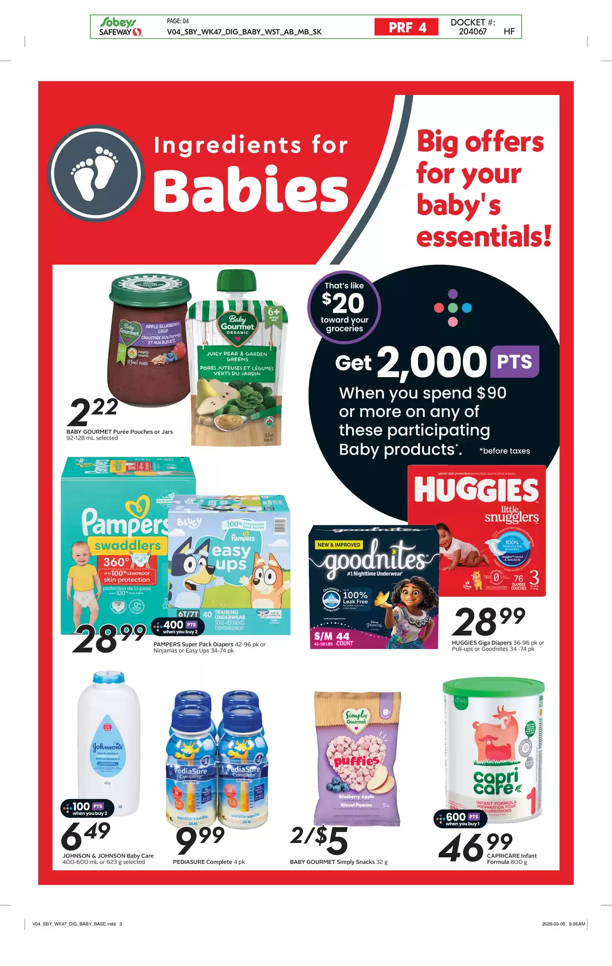 Safeway Supermarket Canada offers from 19 to 25 March 2026 weekly flyer