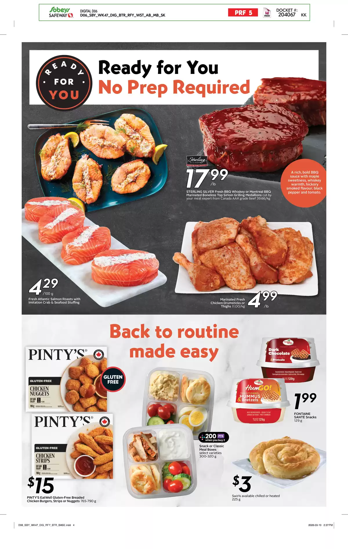 Safeway Supermarket Canada offers from 19 to 25 March 2026 weekly flyer
