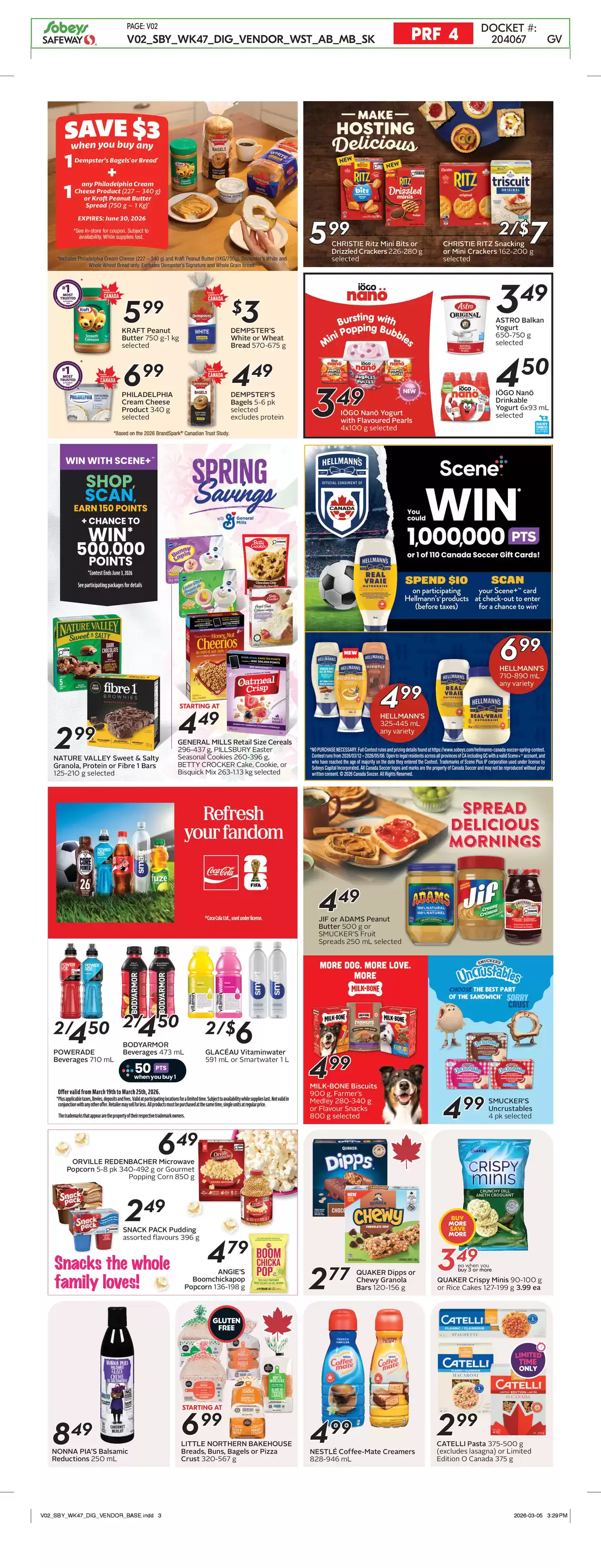 Safeway Supermarket Canada offers from 19 to 25 March 2026 weekly flyer