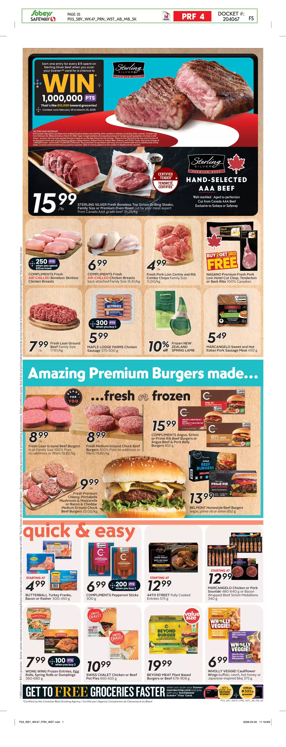 Safeway Supermarket Canada offers from 19 to 25 March 2026 weekly flyer
