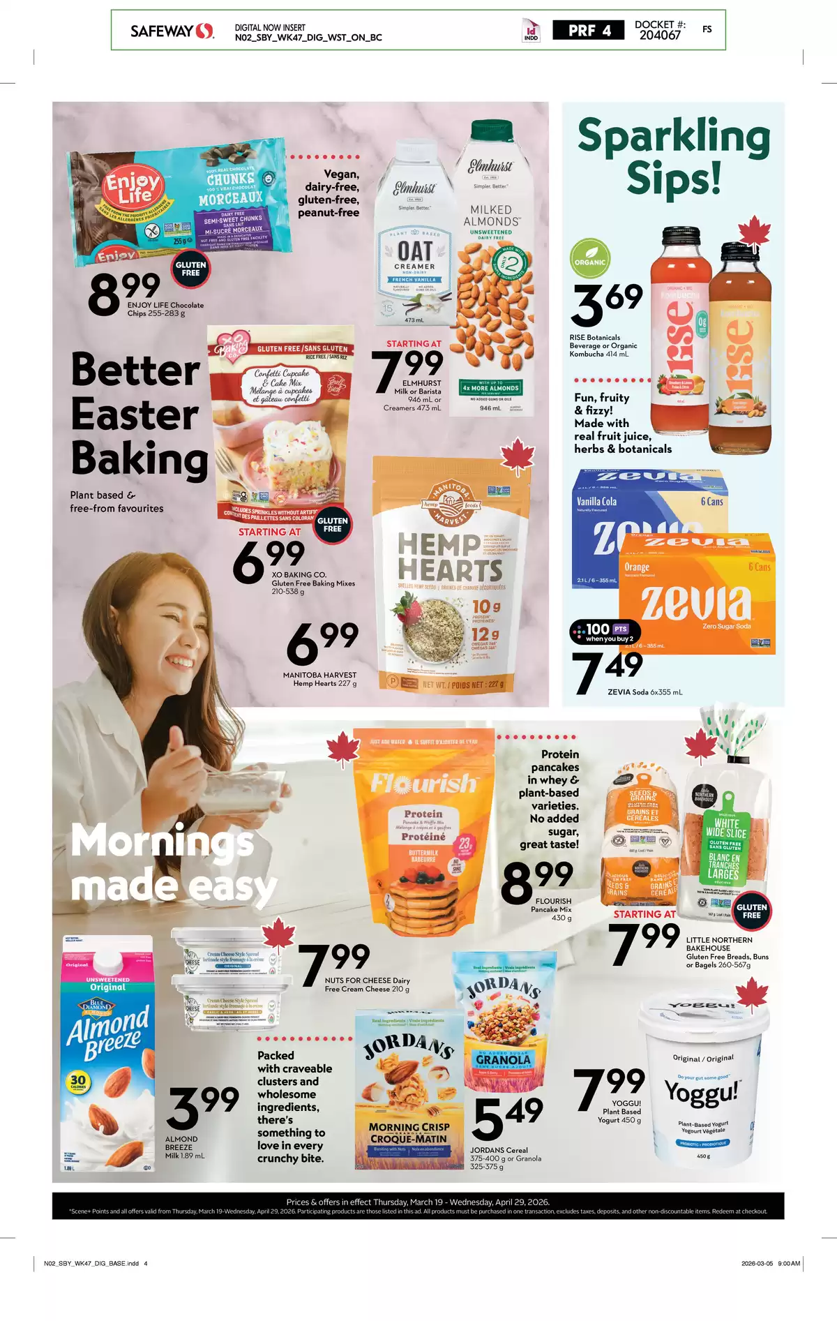 Safeway Supermarket Canada offers from 19 to 29 March 2026 Natural and Wellness Booklet