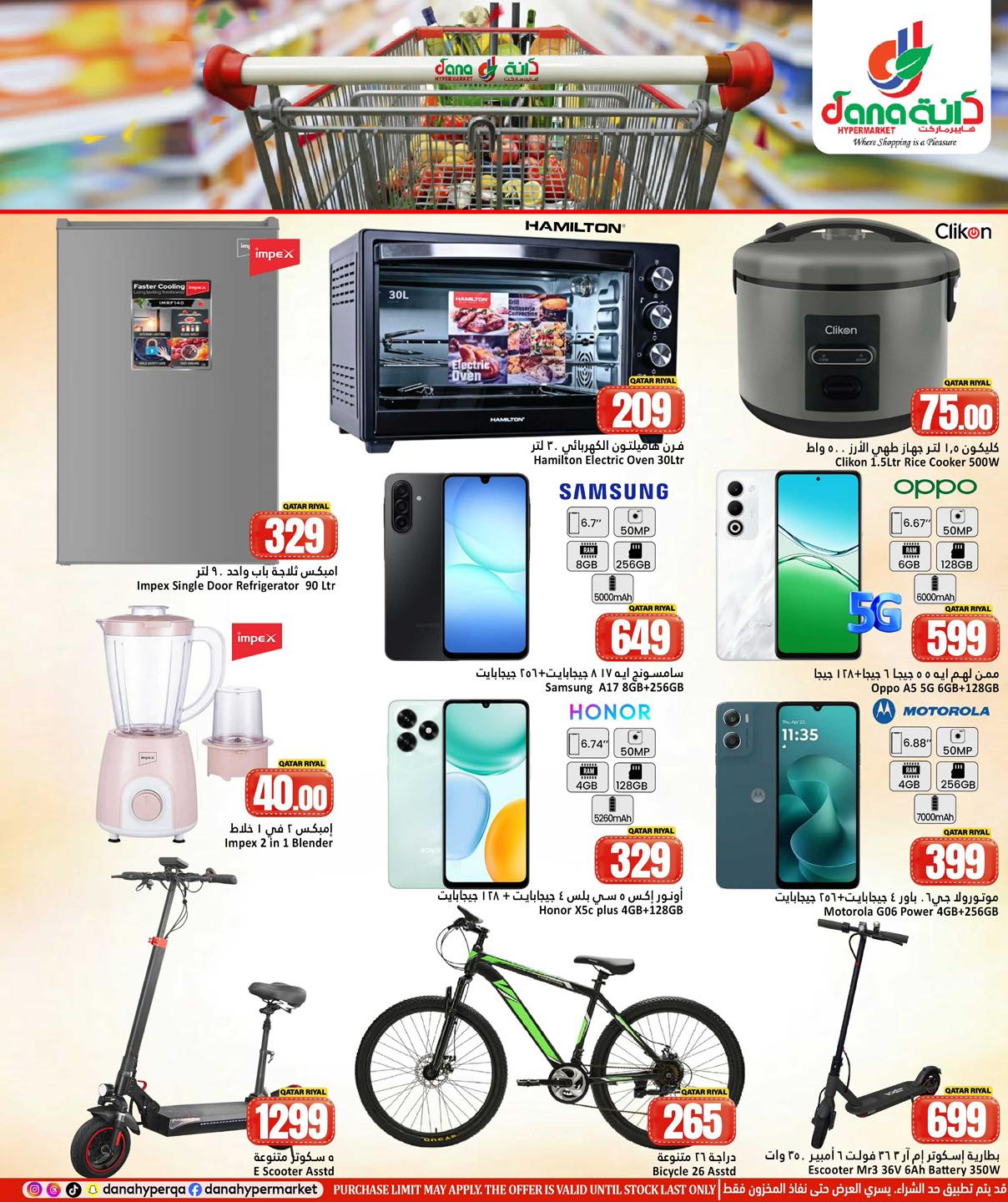 Dana Hypermarket Qatar offers from 22 to 24 March 2026 MIDWEEK SAVER