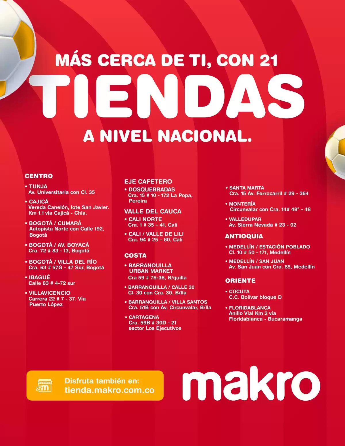 Ofertas de Makro Colombia de 20 a 26 marzo 2026 Excelente oferta para todos los clientes