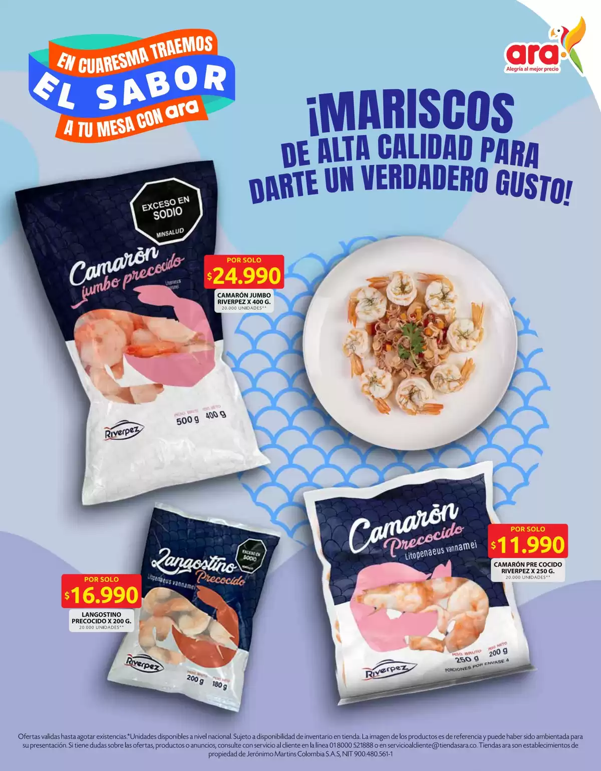 Ofertas de Tiendas ara Colombia de 20 marzo a 5 abril 2026 Descuentos y promociones