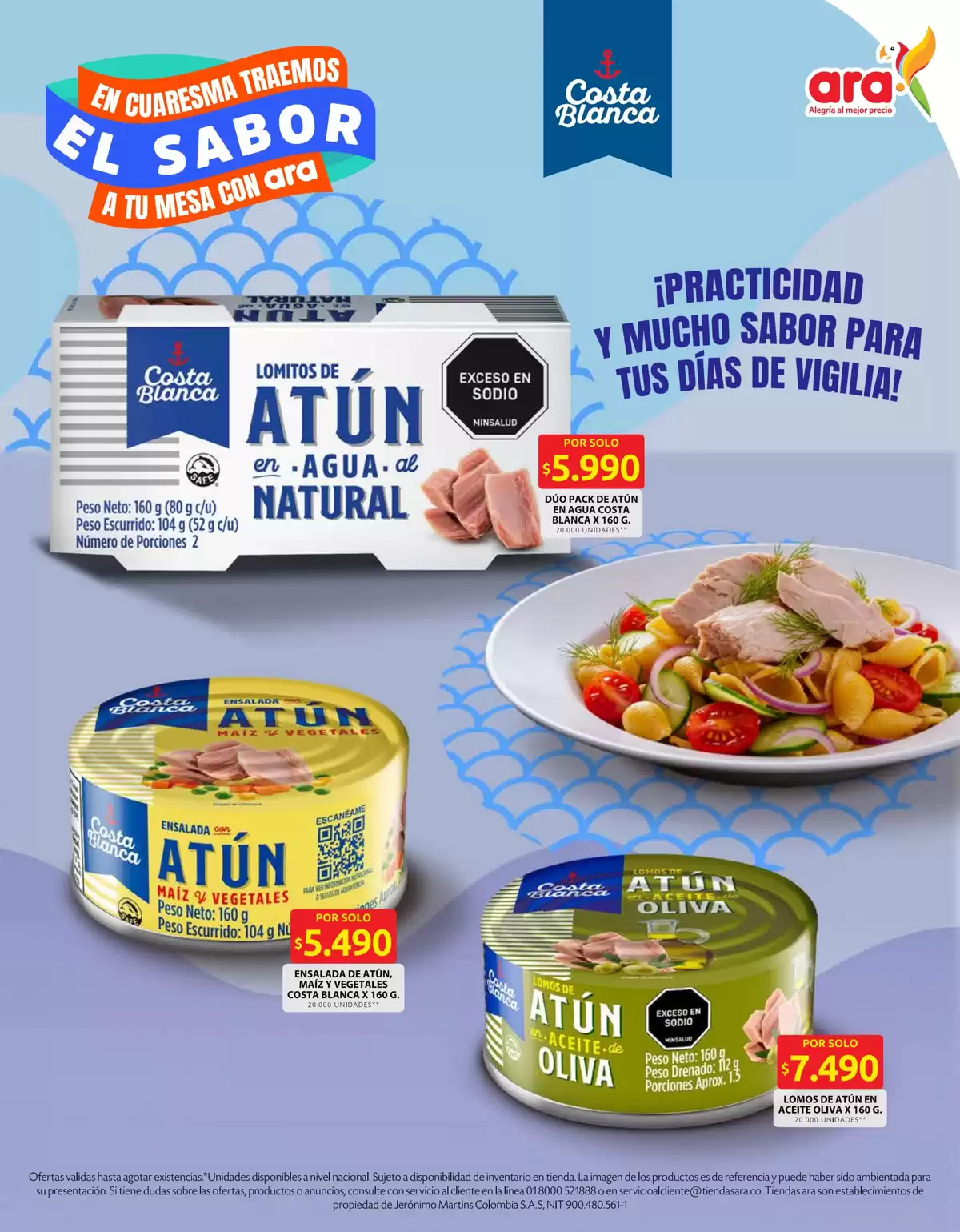 Ofertas de Tiendas ara Colombia de 20 marzo a 5 abril 2026 Descuentos y promociones