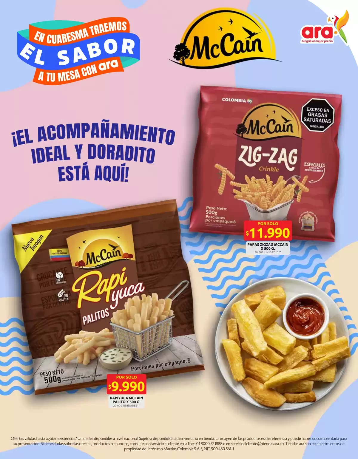 Ofertas de Tiendas ara Colombia de 20 marzo a 5 abril 2026 Descuentos y promociones