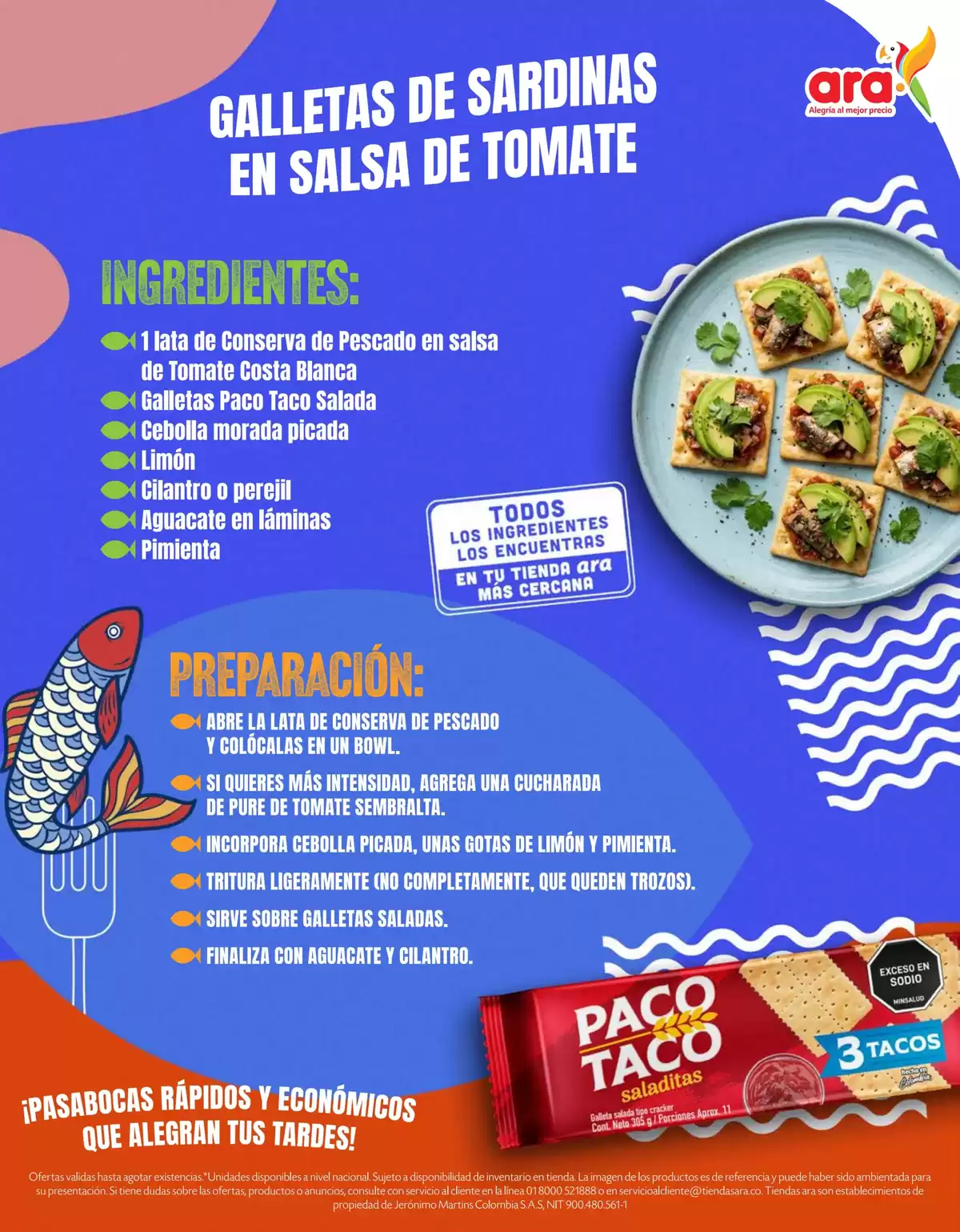 Ofertas de Tiendas ara Colombia de 20 marzo a 5 abril 2026 Descuentos y promociones