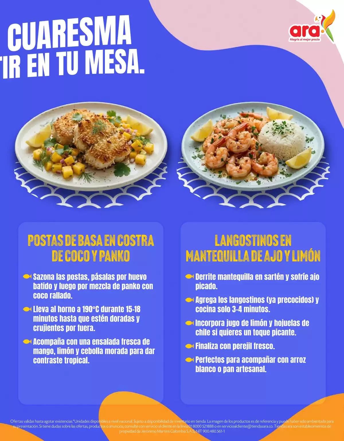 Ofertas de Tiendas ara Colombia de 20 marzo a 5 abril 2026 Descuentos y promociones