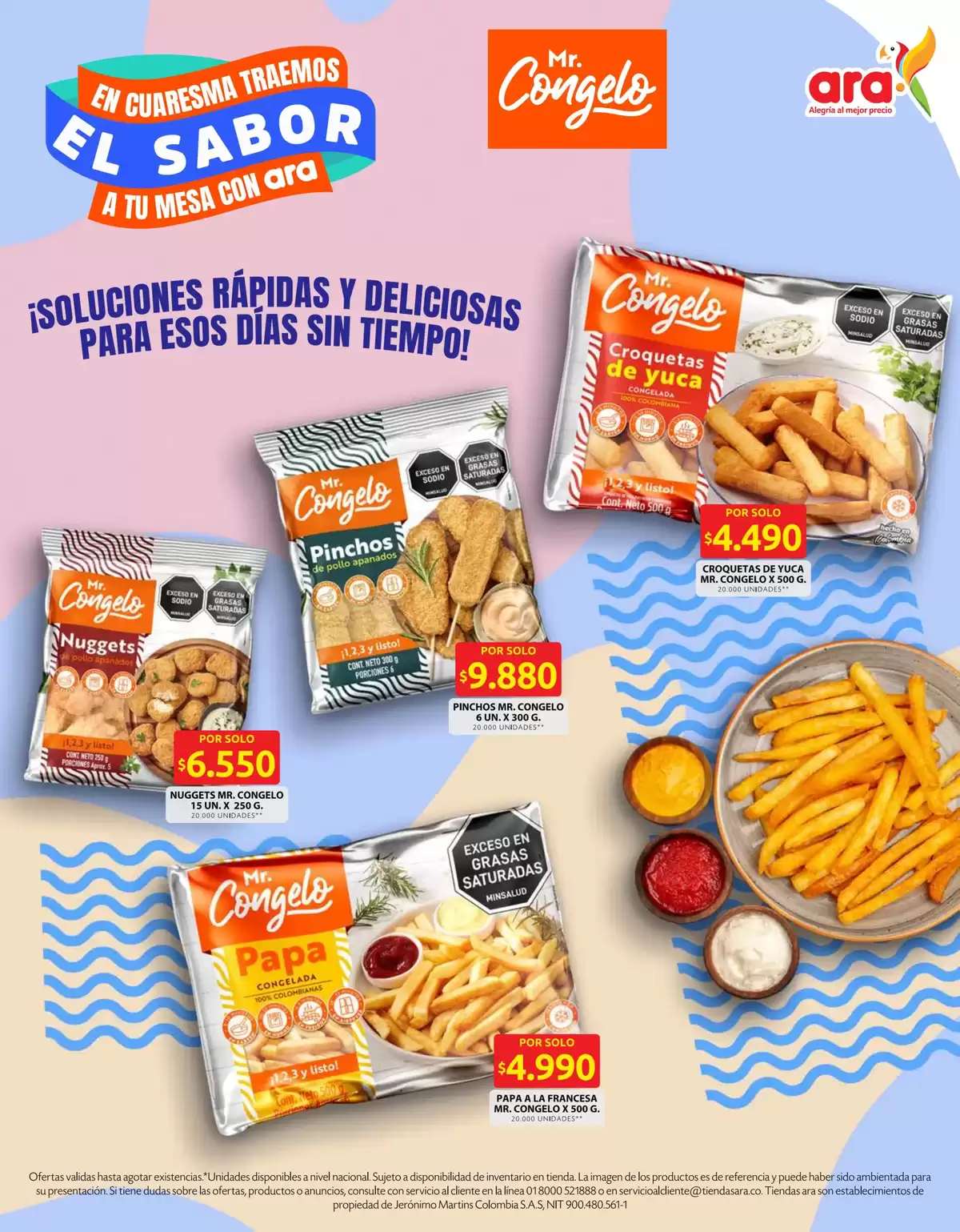 Ofertas de Tiendas ara Colombia de 20 marzo a 5 abril 2026 Descuentos y promociones