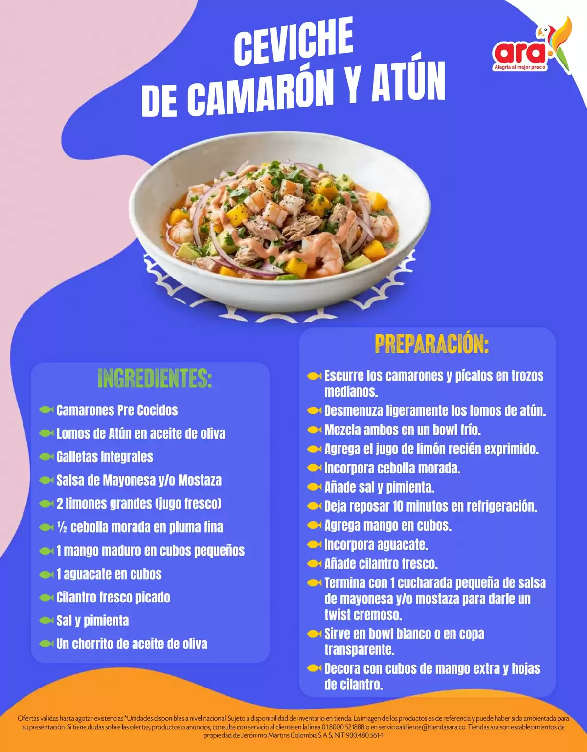 Ofertas de Tiendas ara Colombia de 20 marzo a 5 abril 2026 Descuentos y promociones