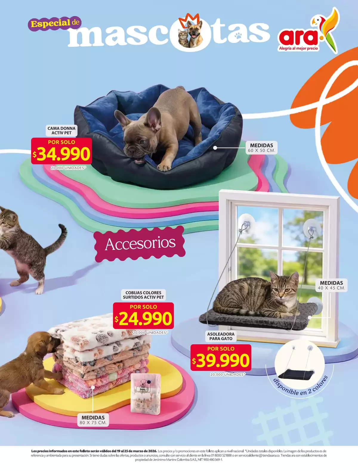 Ofertas de Tiendas ara Colombia de 19 marzo a 10 junio 2026 Ofertas principales para todos los cazadores de gangas