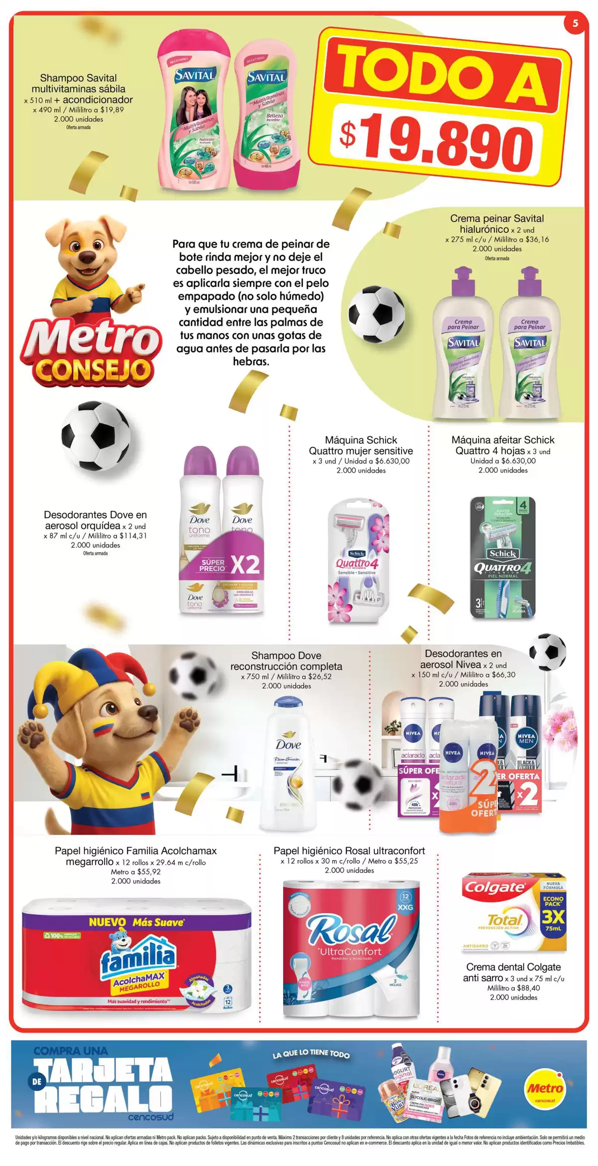 Ofertas de Tiendas Metro Colombia de 19 a 23 marzo 2026 Metro es Mas Mundial