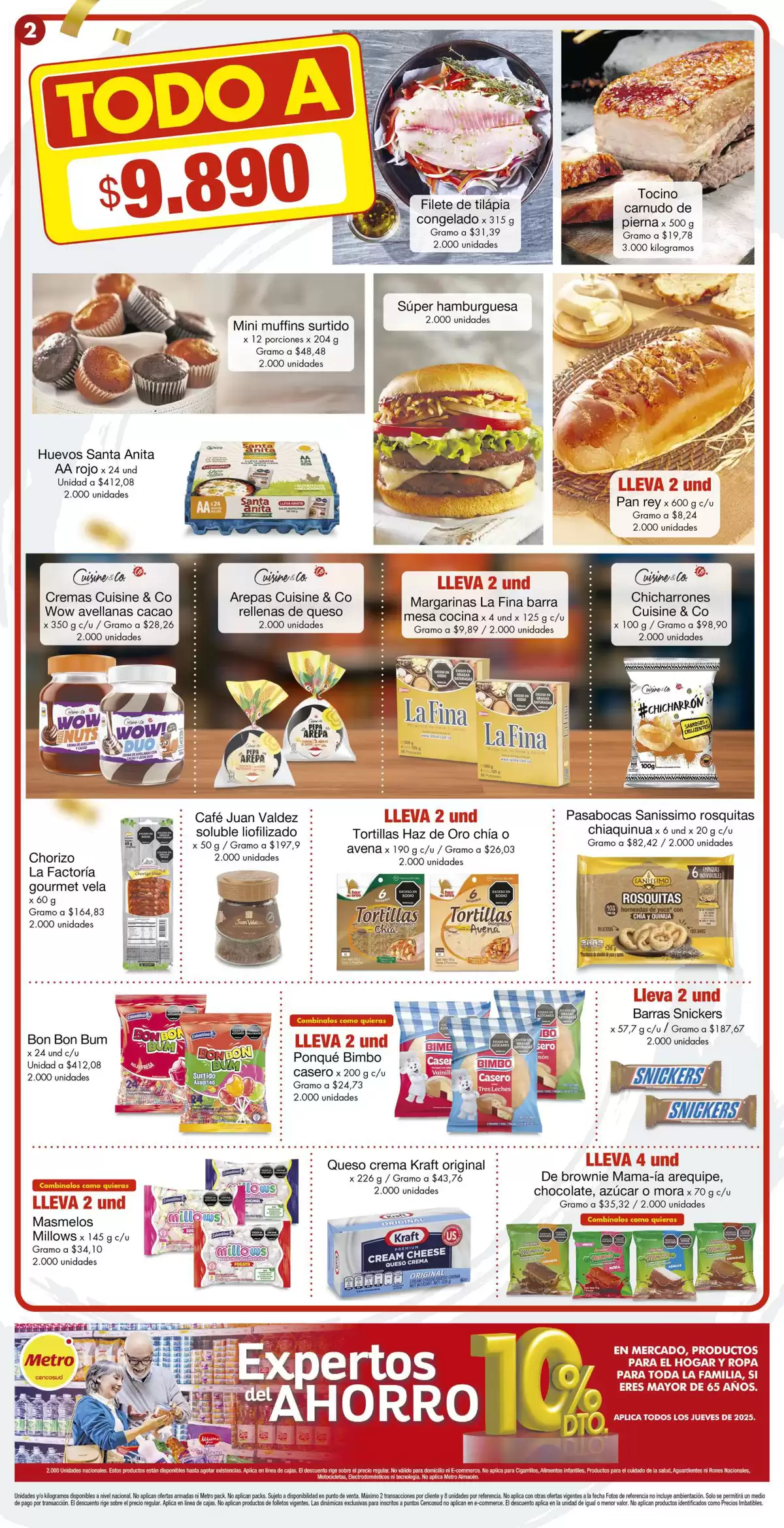 Ofertas de Tiendas Metro Colombia de 19 a 23 marzo 2026 Metro es Mas Mundial