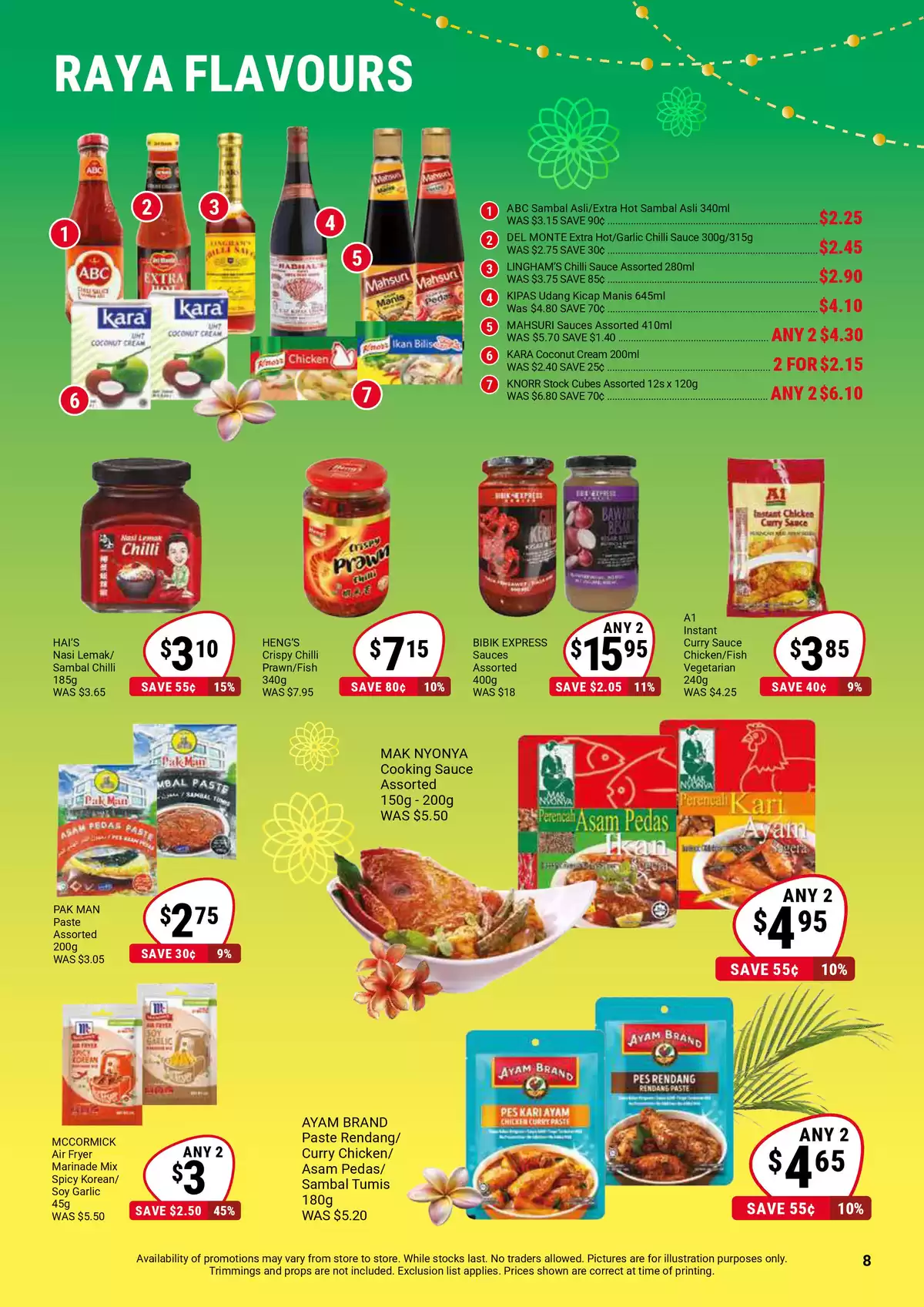 Offres Giant Singapour de 6 février à 25 mars 2026 Catalogue Ramadan Raya