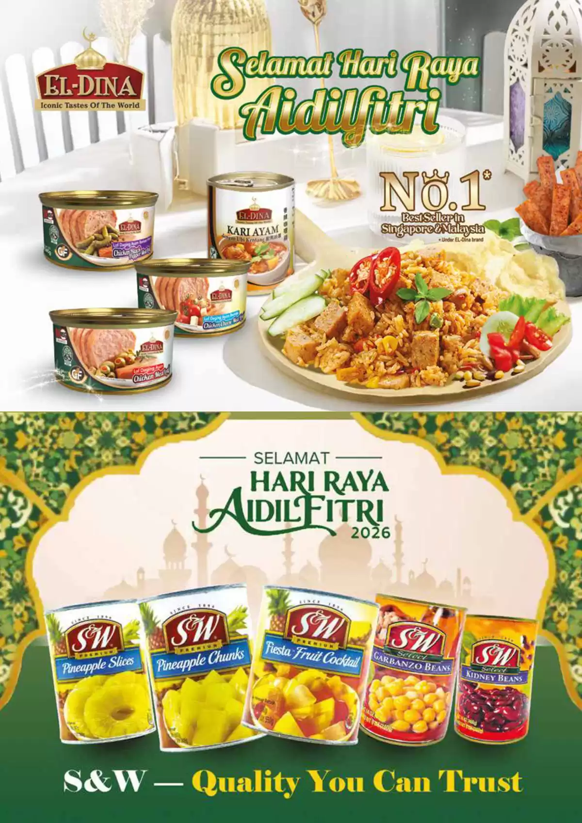 Offres Giant Singapour de 6 février à 25 mars 2026 Catalogue Ramadan Raya