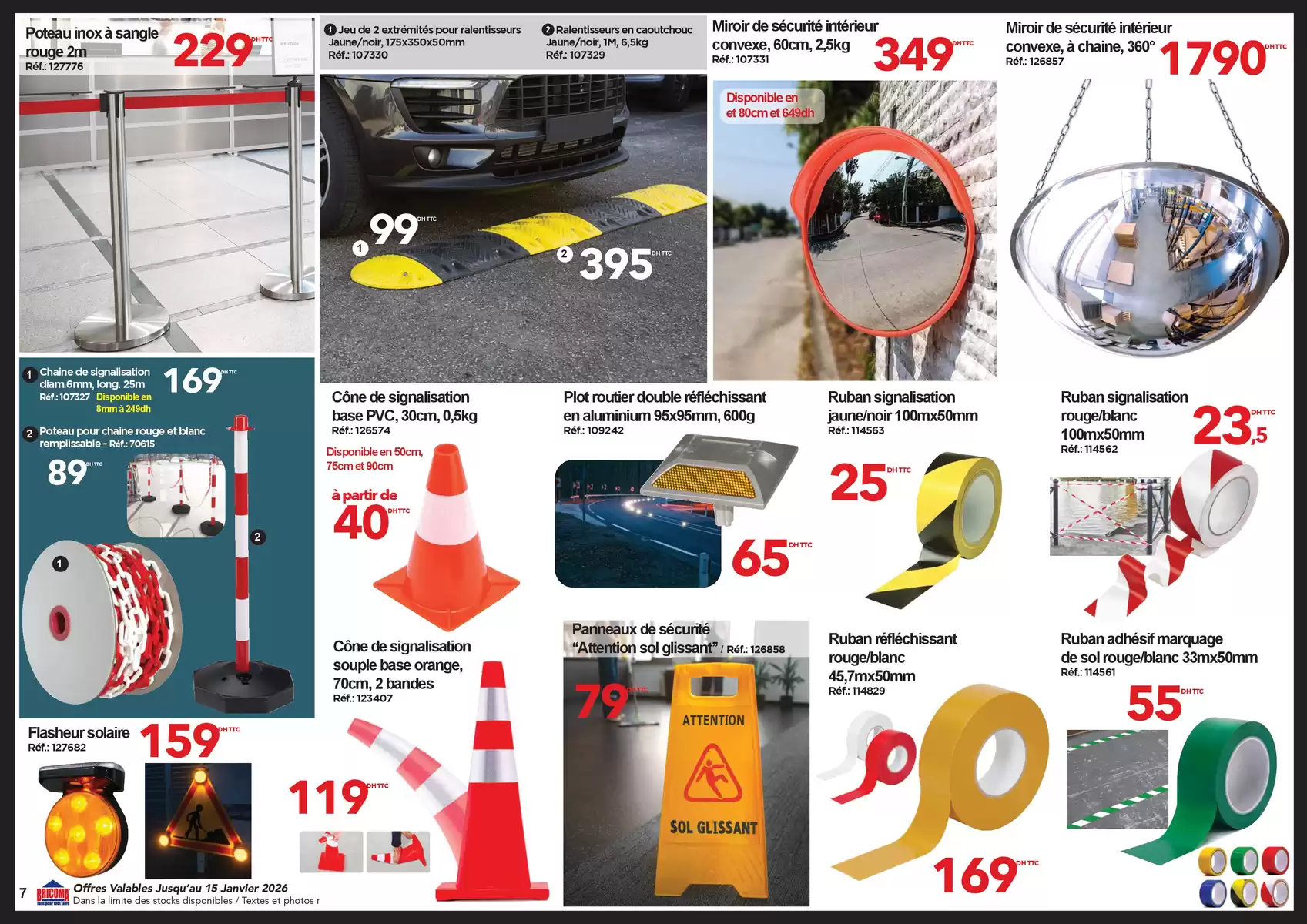 Bricoma Morocco offers from 13 to 27 March 2026 Safety and security brochure