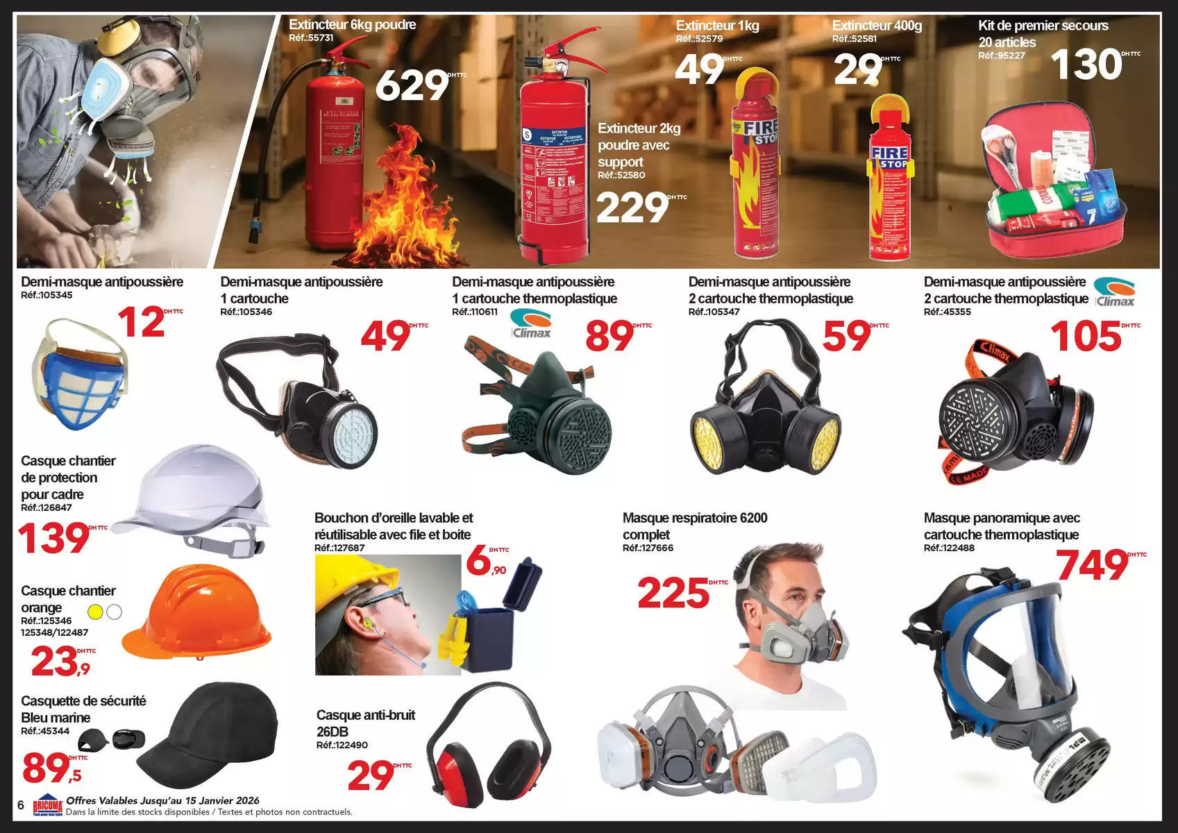 Bricoma Morocco offers from 13 to 27 March 2026 Safety and security brochure