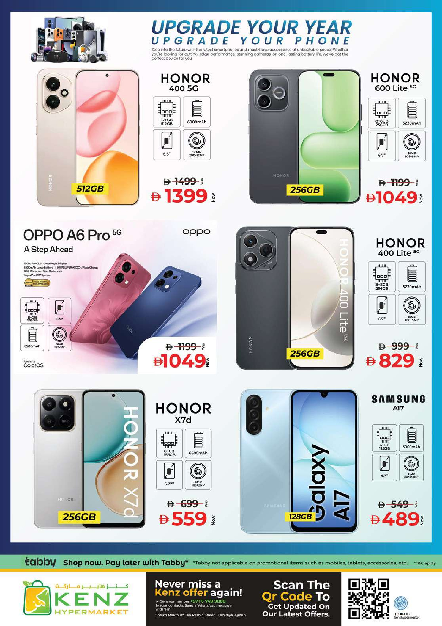 Kenz Hyper UAE offers from 23 to 25 March 2026 Midweek Deals