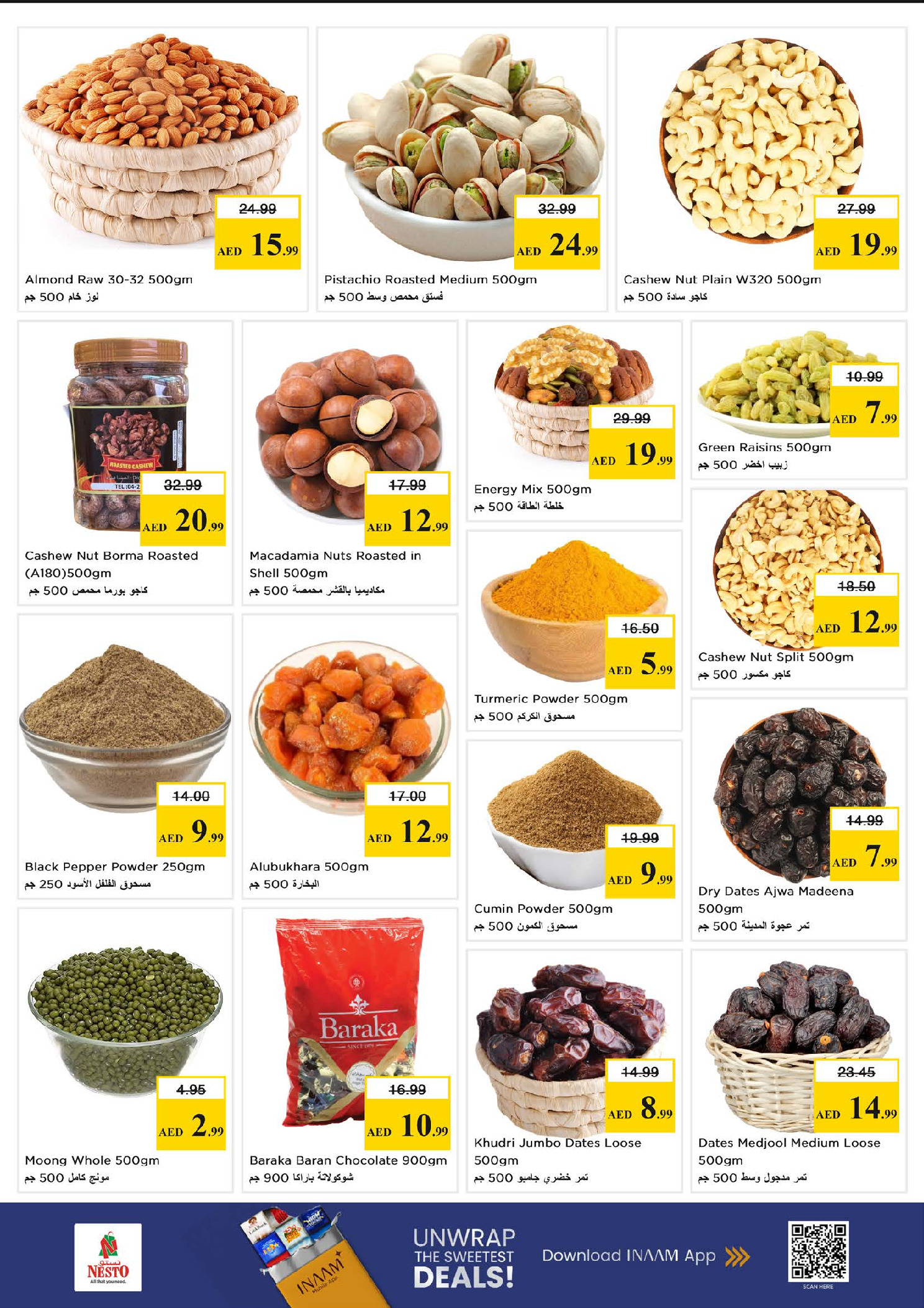 Offres Nesto Sharjah de 23 à 25 mars 2026 Offres de milieu de semaine