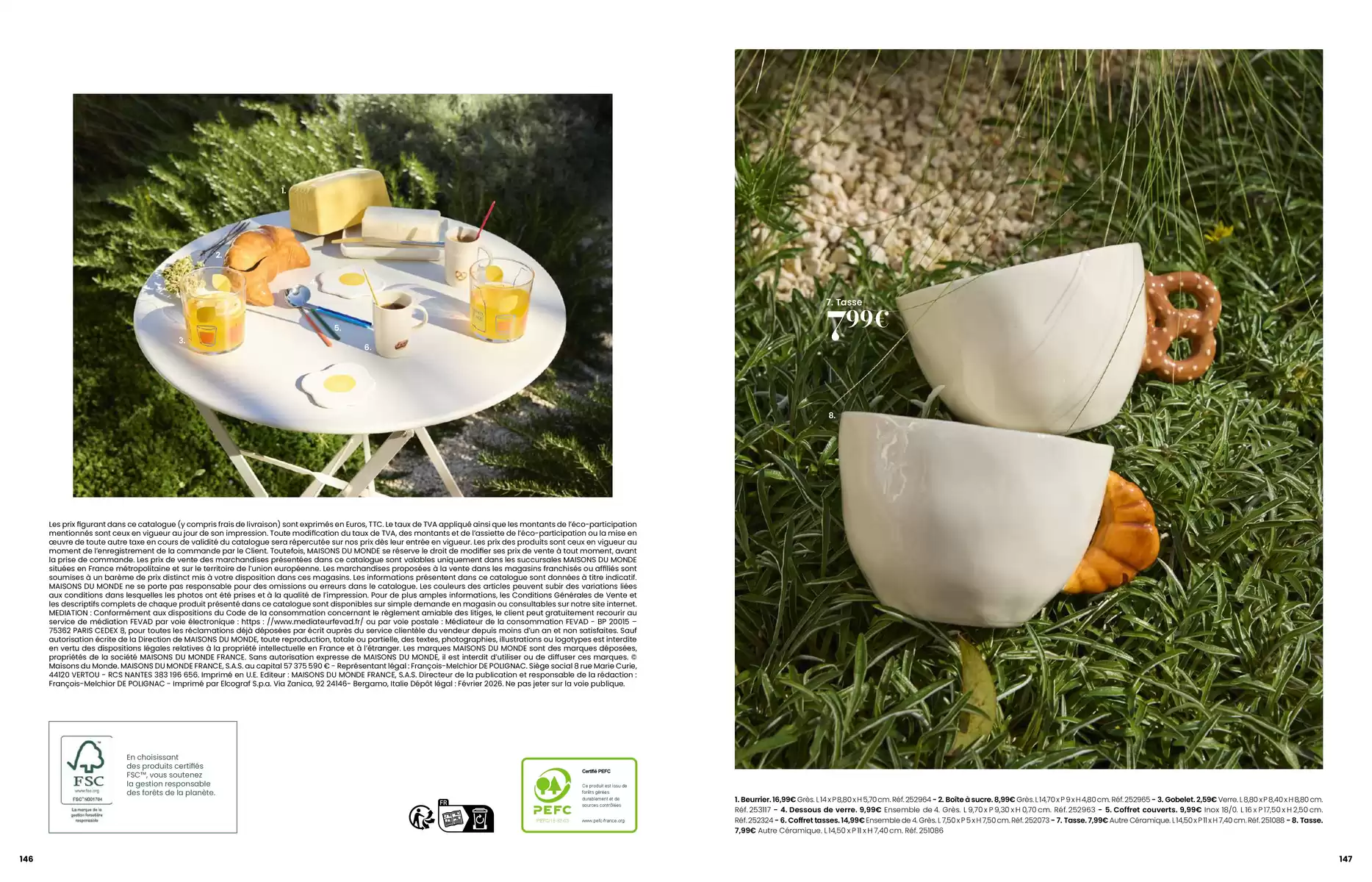 Maisons du Monde Morocco offers from 1 March to 31 August 2026 SUMMER ITINERARY