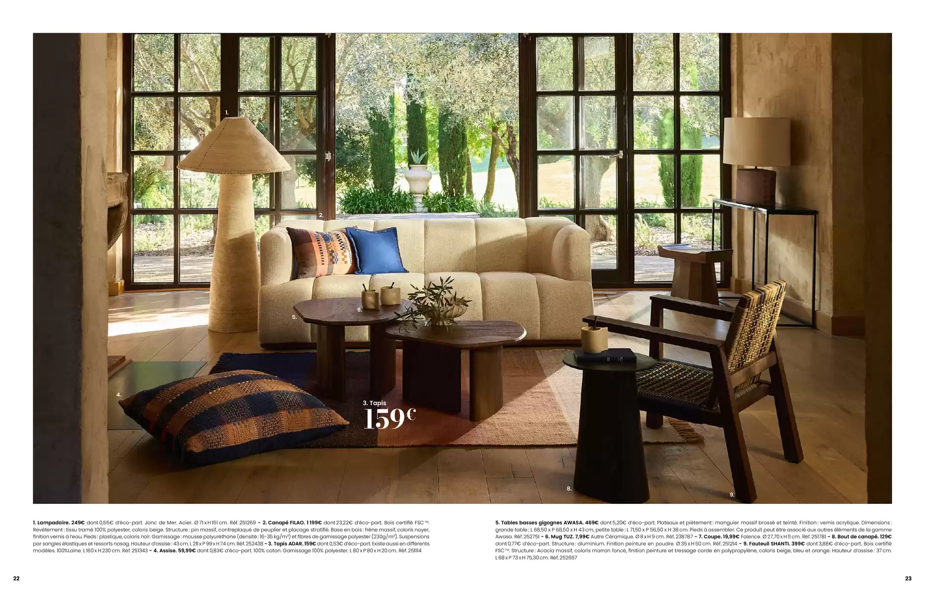 Maisons du Monde Morocco offers from 1 March to 31 August 2026 SUMMER ITINERARY