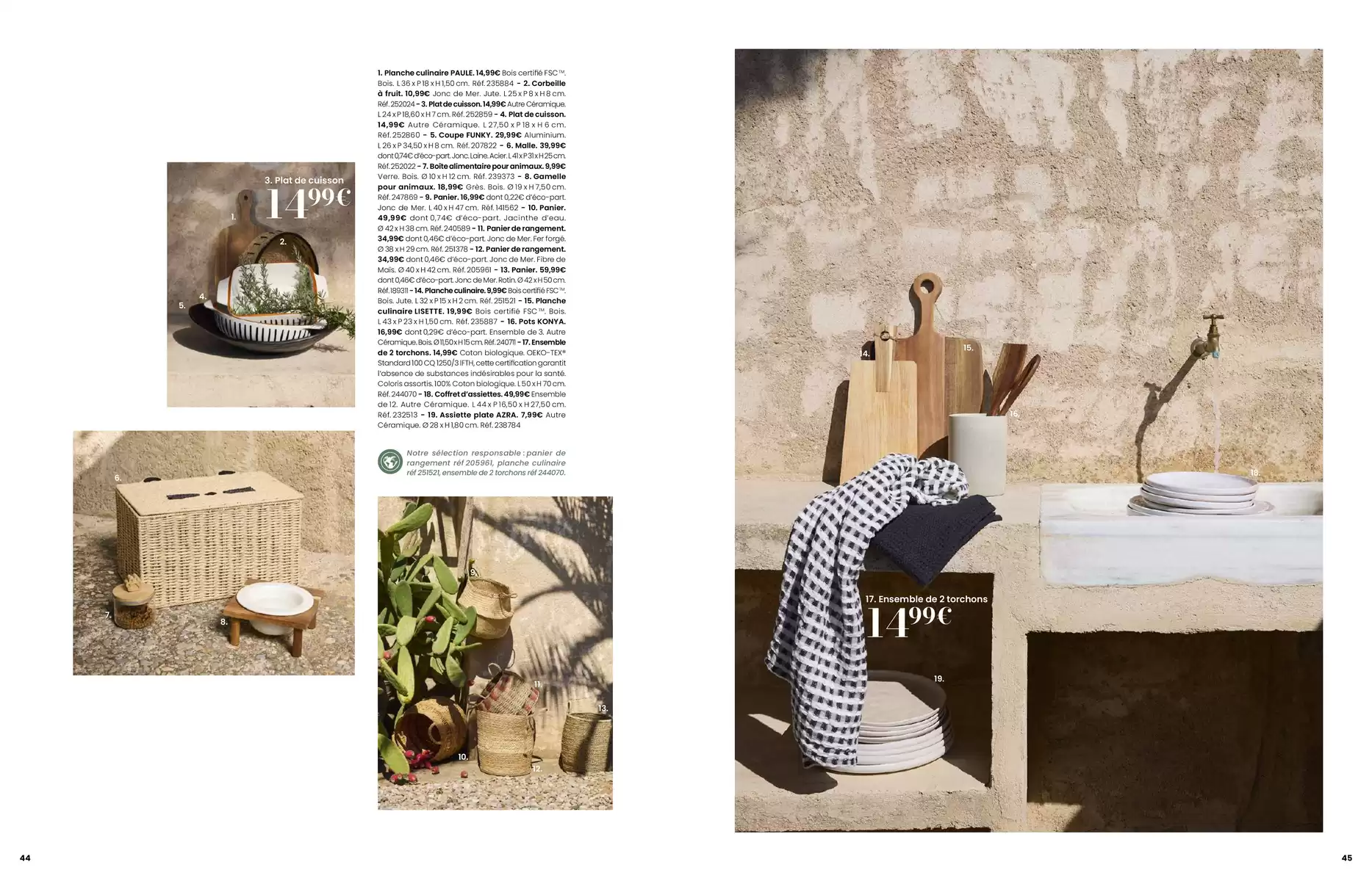 Maisons du Monde Morocco offers from 1 March to 31 August 2026 SUMMER ITINERARY