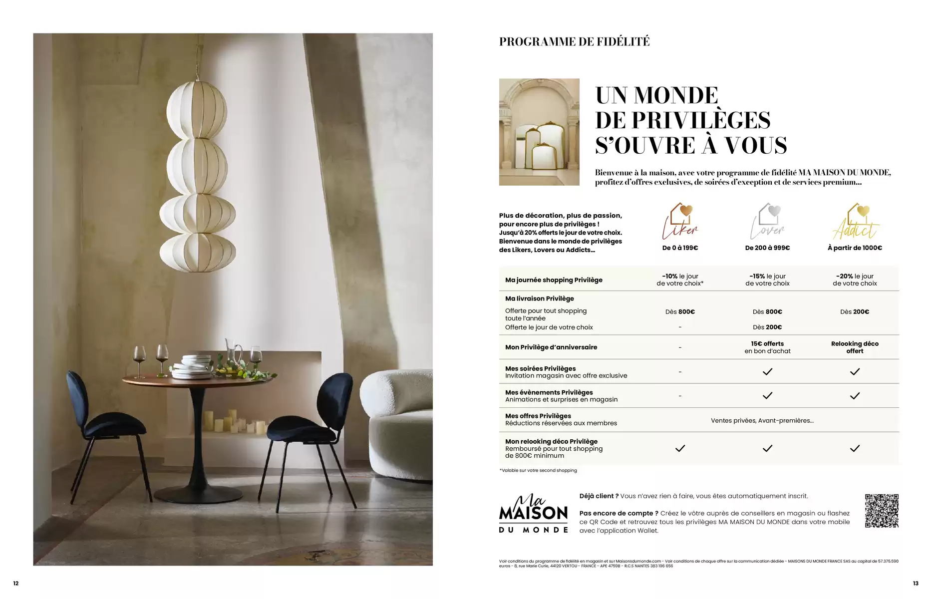 Maisons du Monde Morocco offers from 1 March to 31 August 2026 SUMMER ITINERARY