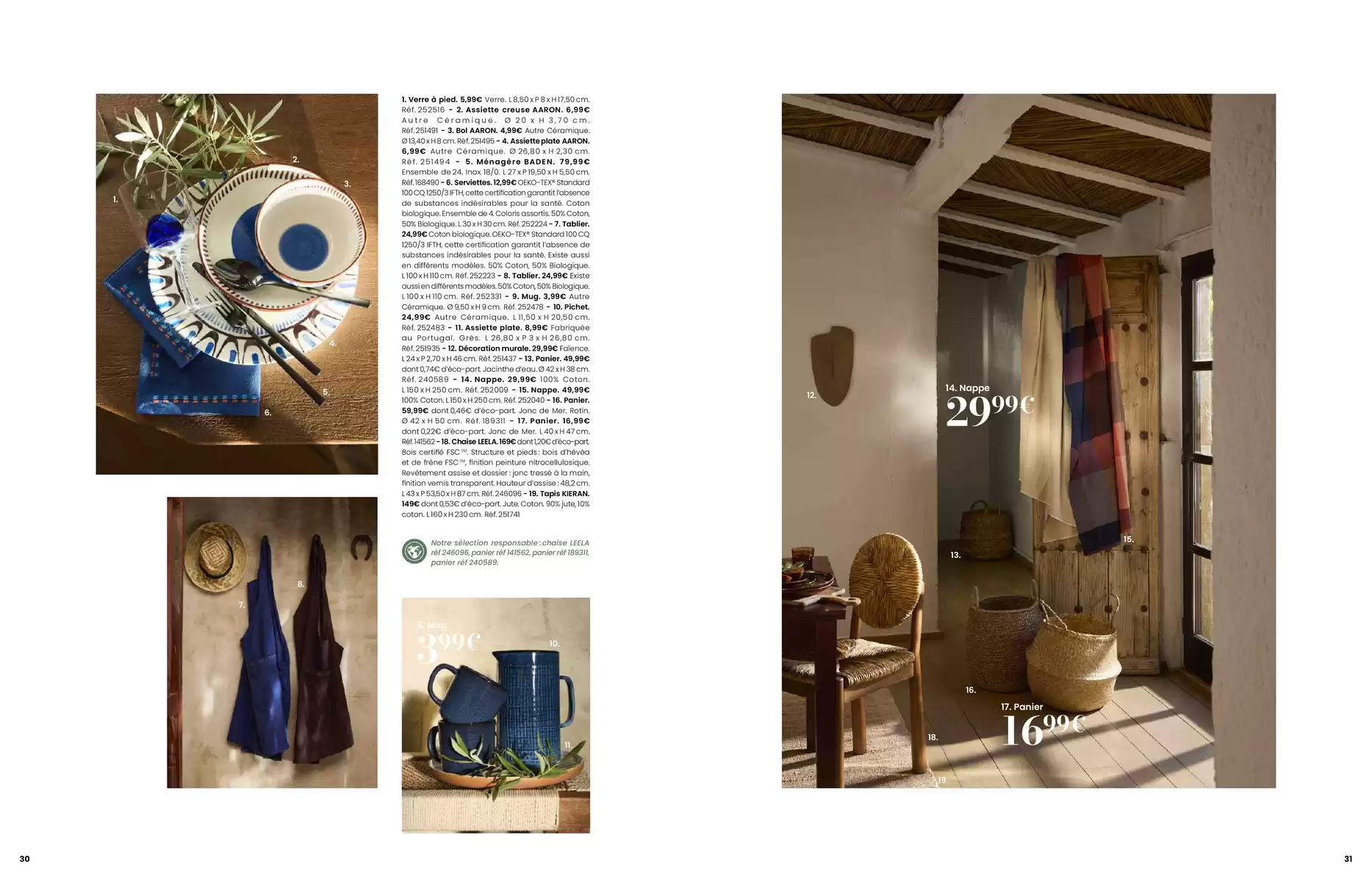 Maisons du Monde Morocco offers from 1 March to 31 August 2026 SUMMER ITINERARY