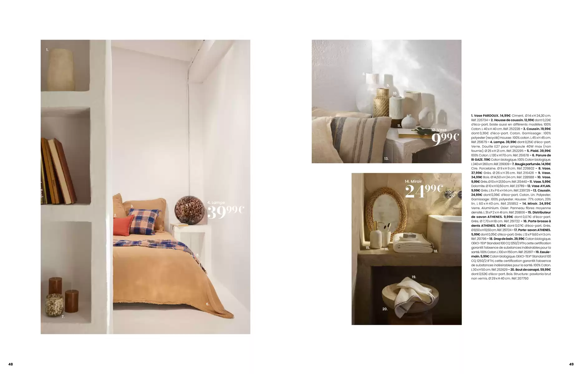 Maisons du Monde Morocco offers from 1 March to 31 August 2026 SUMMER ITINERARY