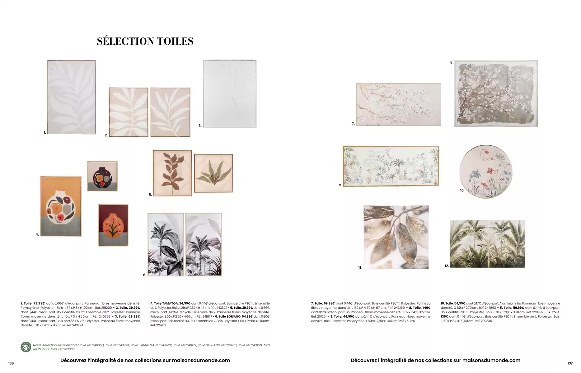 Maisons du Monde Morocco offers from 1 March to 31 August 2026 SUMMER ITINERARY