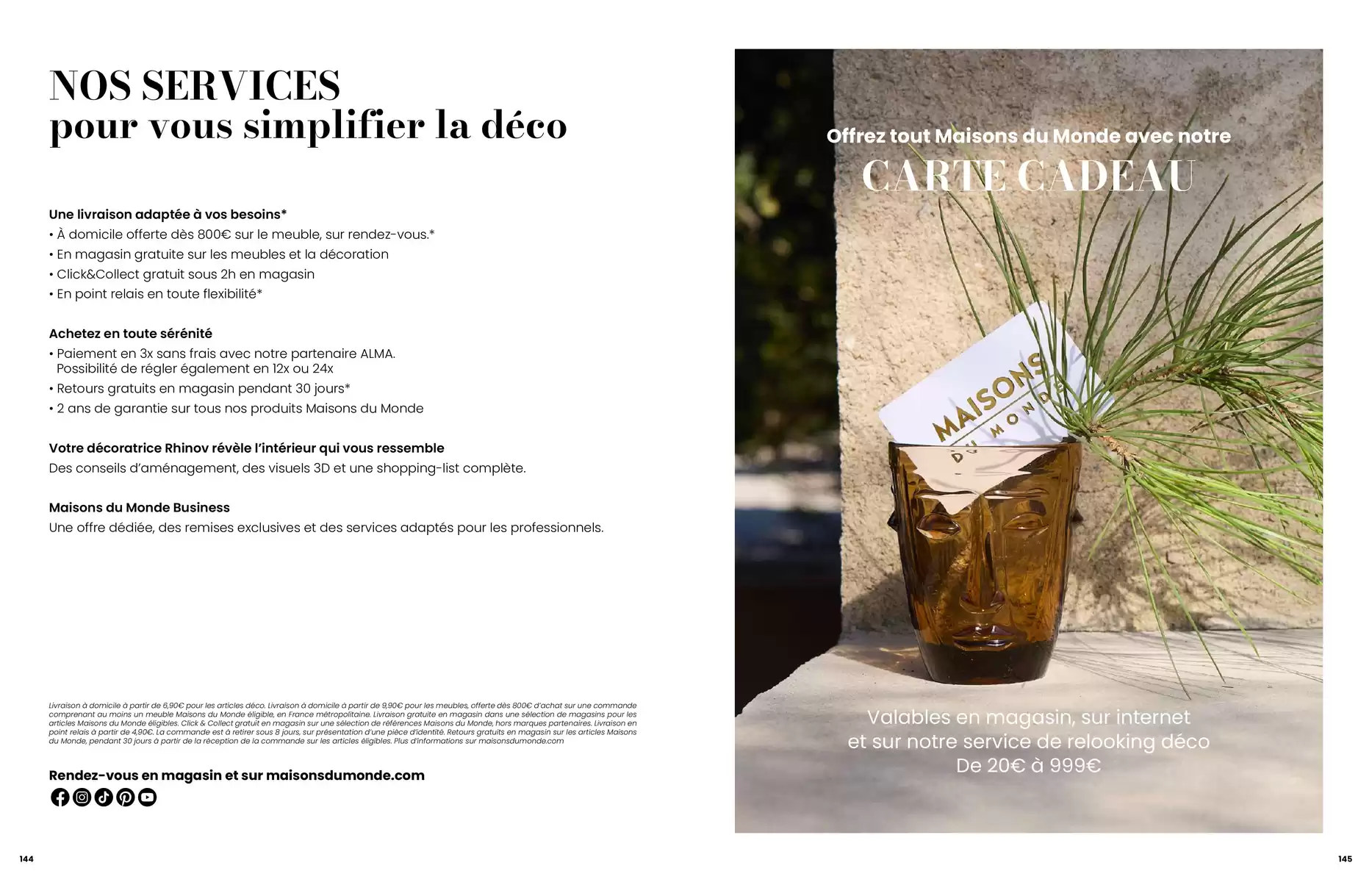 Maisons du Monde Morocco offers from 1 March to 31 August 2026 SUMMER ITINERARY