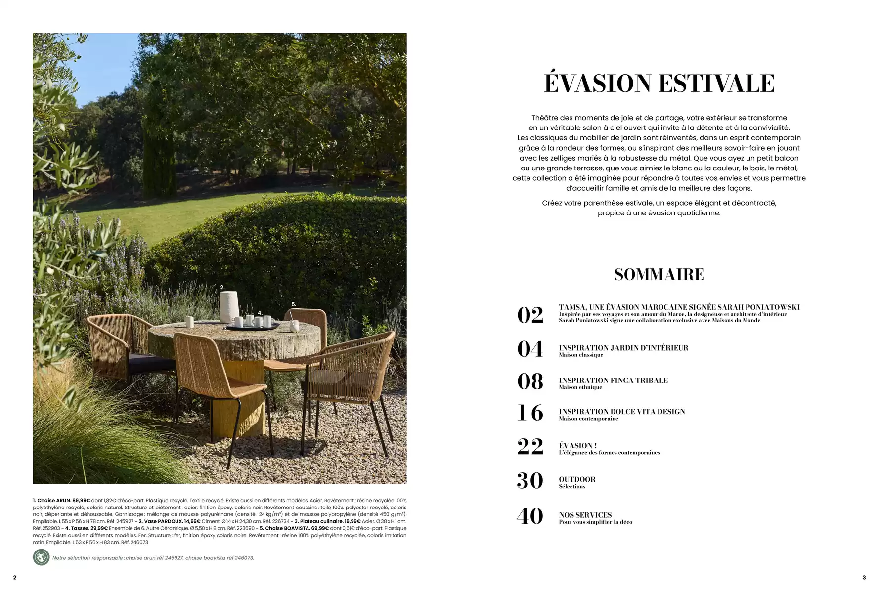 Maisons du Monde Morocco offers from 1 January to 31 December 2026 SUMMER ESCAPE