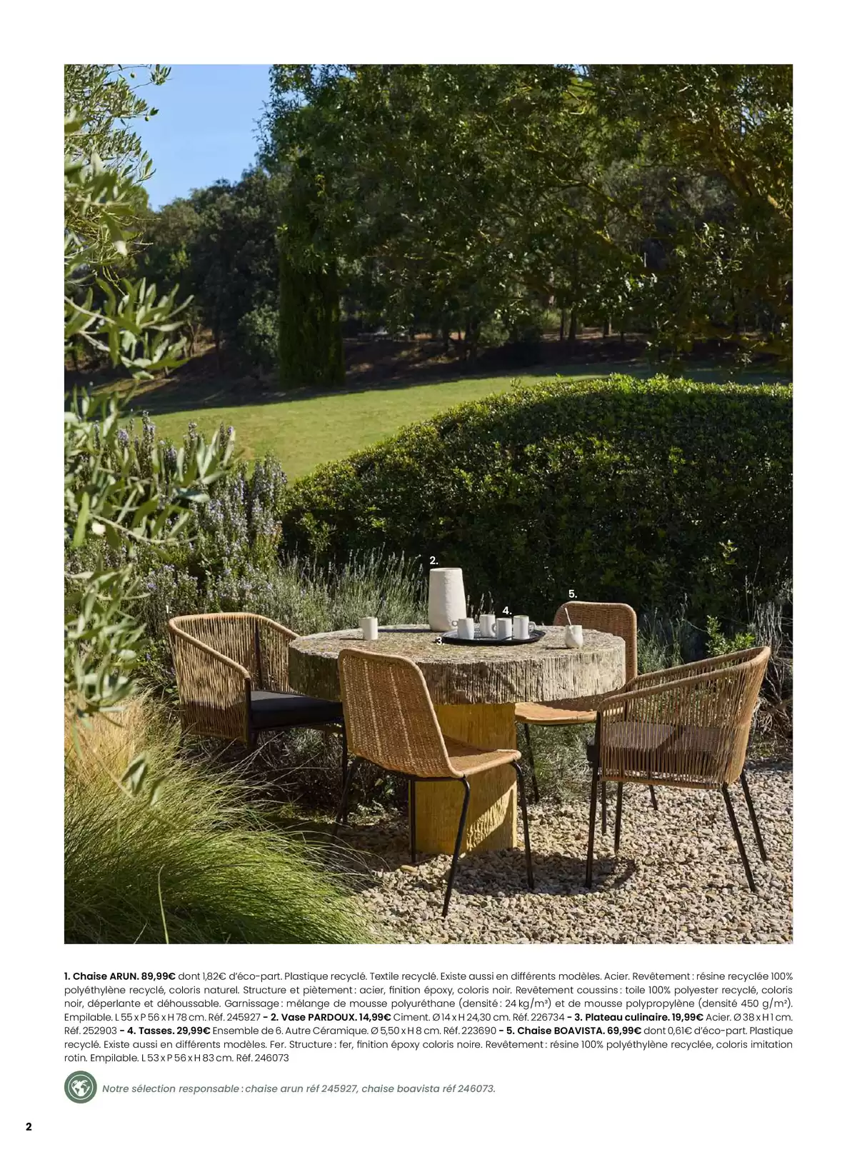 Offres Maisons du Monde France de 1 janvier à 31 décembre 2026 EVASION ESTIVALE