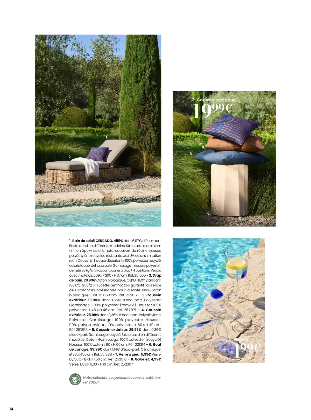 Offres Maisons du Monde France de 1 janvier à 31 décembre 2026 EVASION ESTIVALE