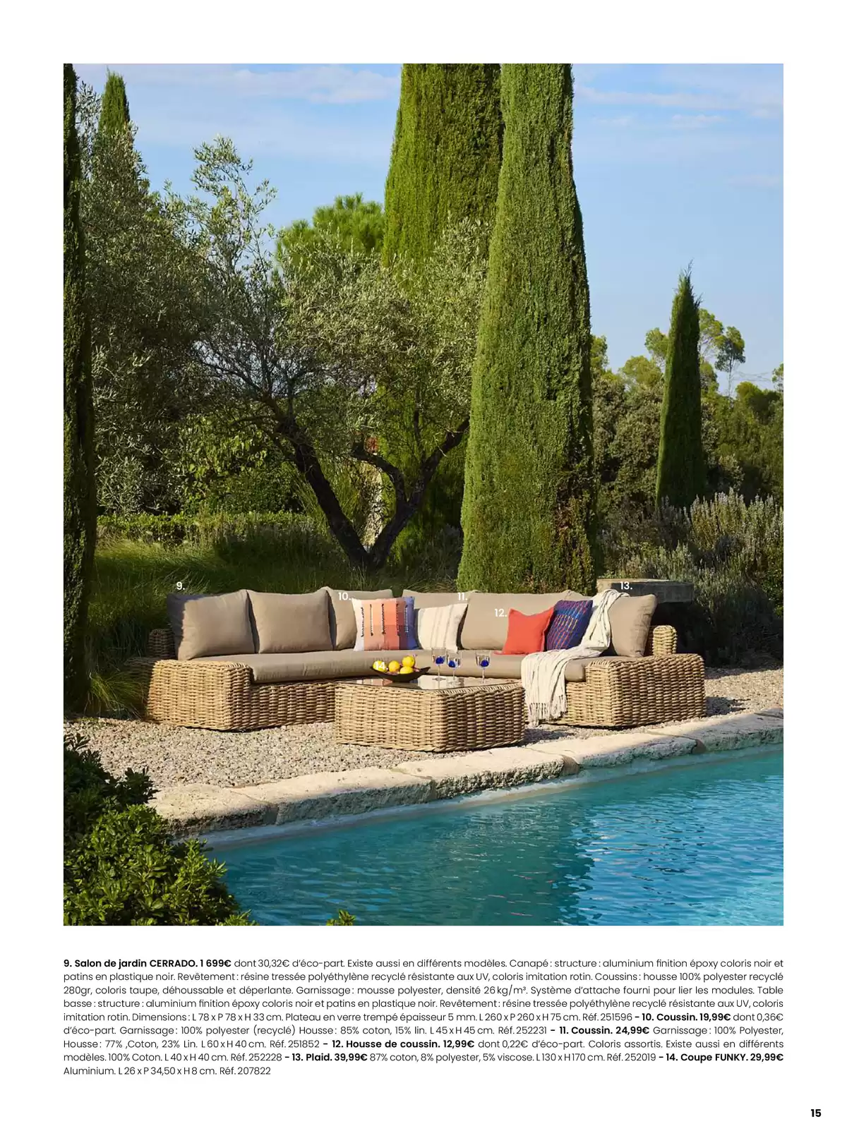 Offres Maisons du Monde France de 1 janvier à 31 décembre 2026 EVASION ESTIVALE