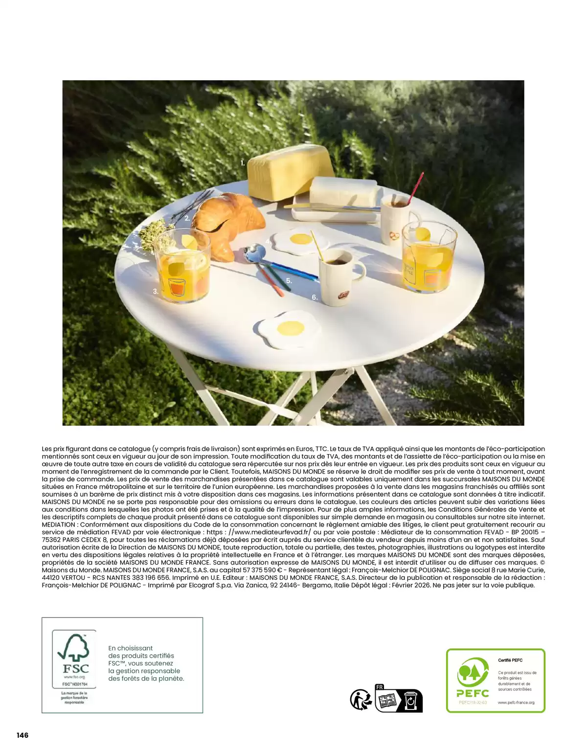 Offres Maisons du Monde France de 1 mars à 31 août 2026 ITINÉRAIRE ESTIVAL