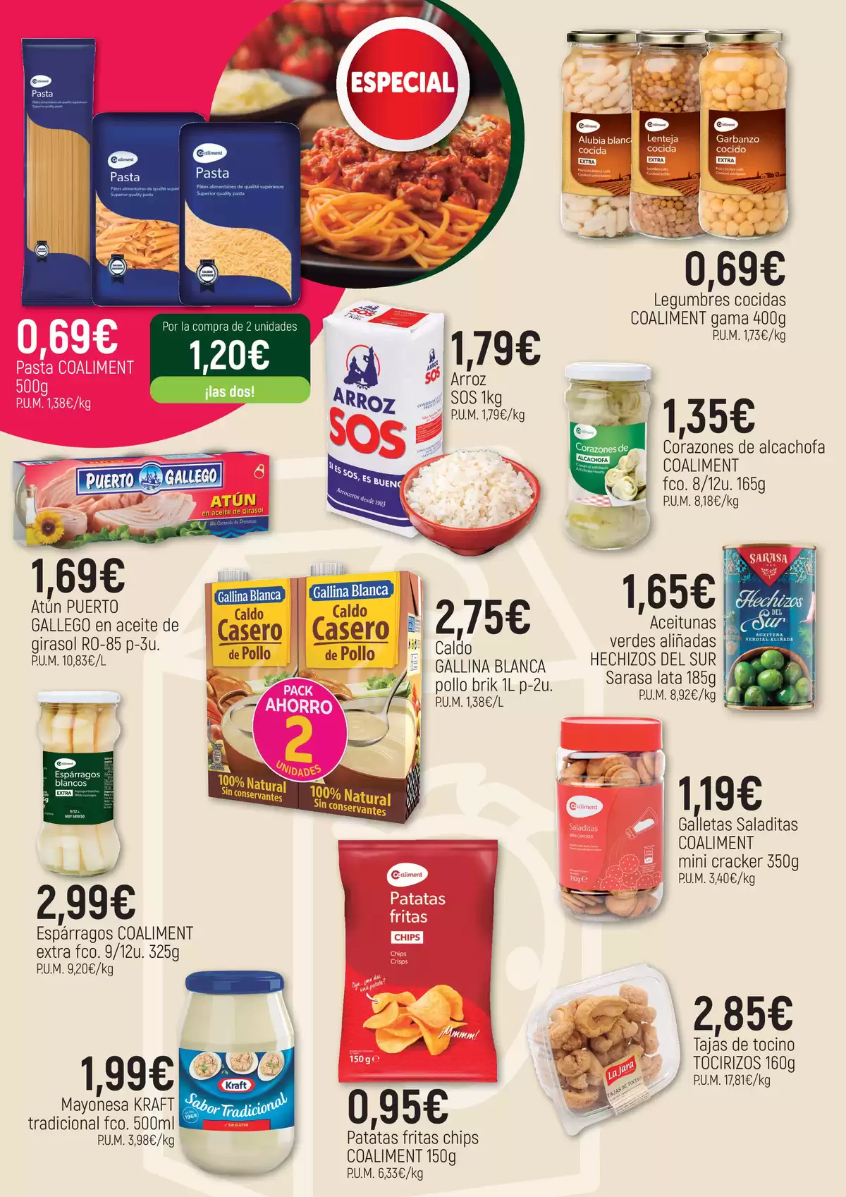 Ofertas de CoMarket España de 17 marzo a 13 abril 2026 OFERTA ESPECIAL ANIVERSARIO