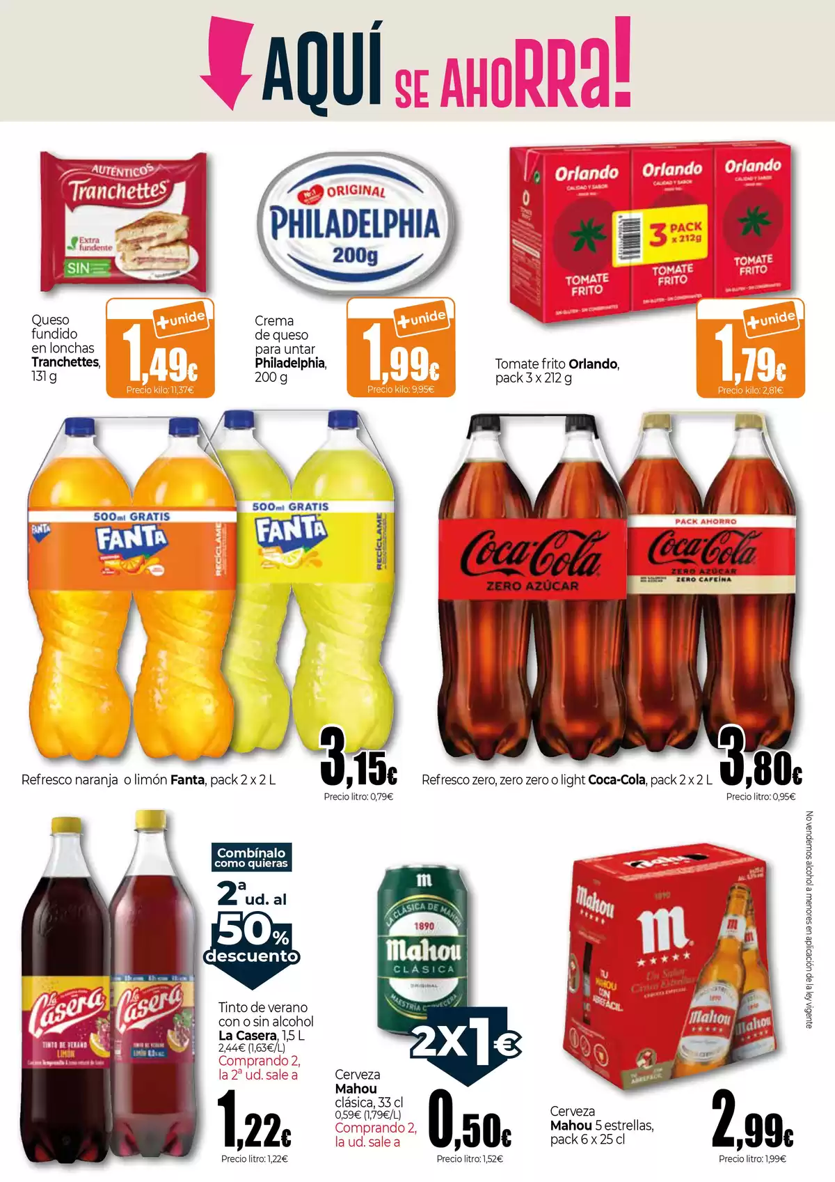 Ofertas de Unide Alimentación España de 20 a 25 marzo 2026 Ven a conocernos