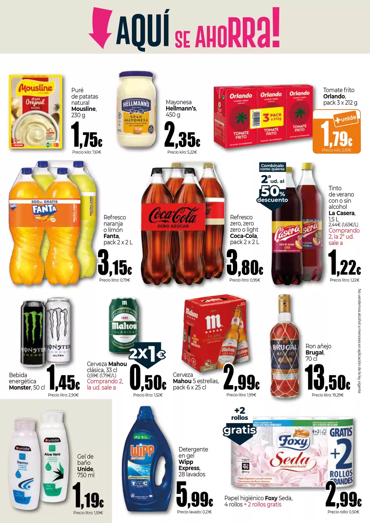 Ofertas de Unide Supermercados España de 19 a 25 marzo 2026 Ven a conocernos